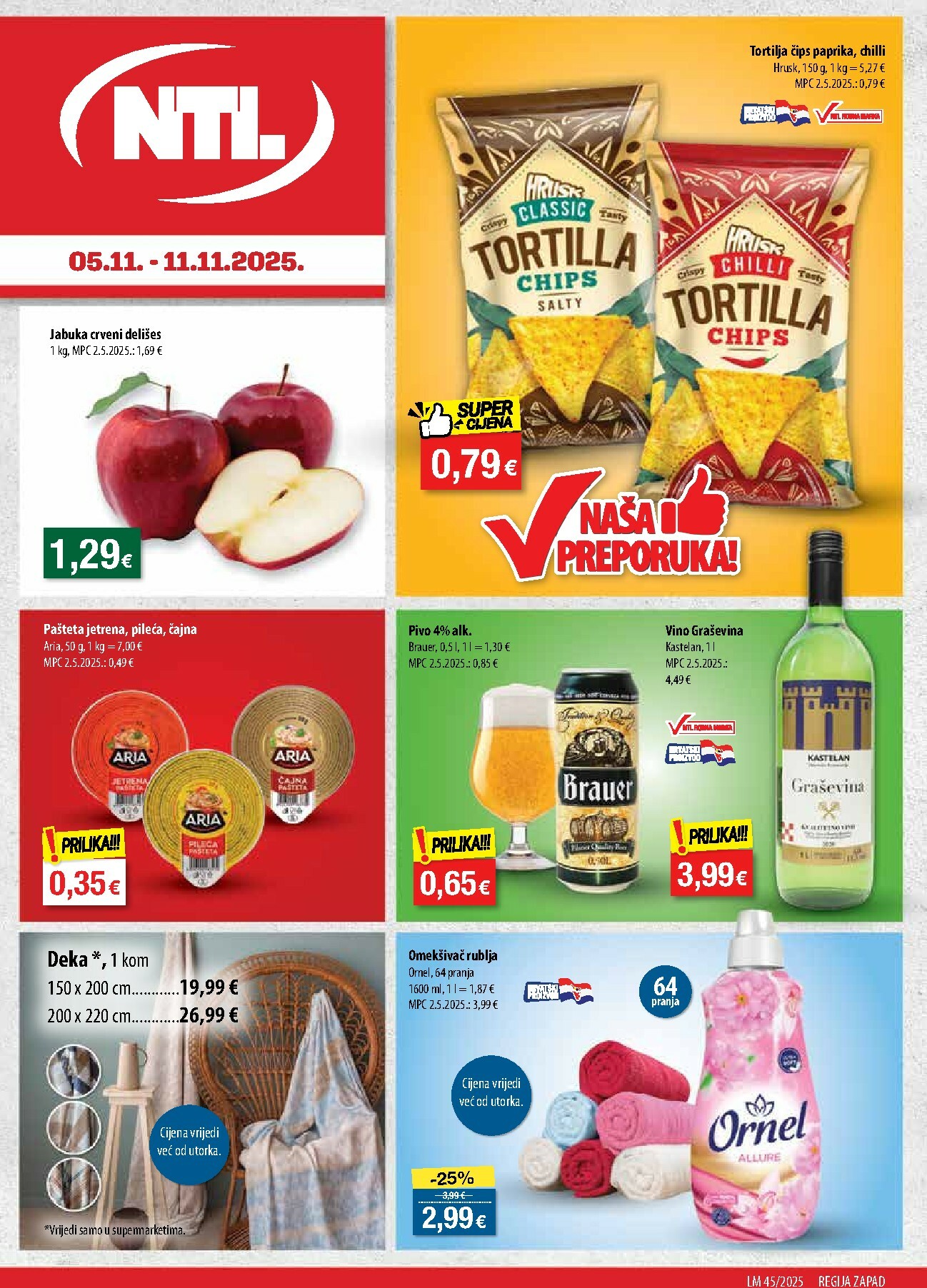 ntl - Prelistajte katalog NTL - Zapad, vrijedi od 05.11. do 11.11.