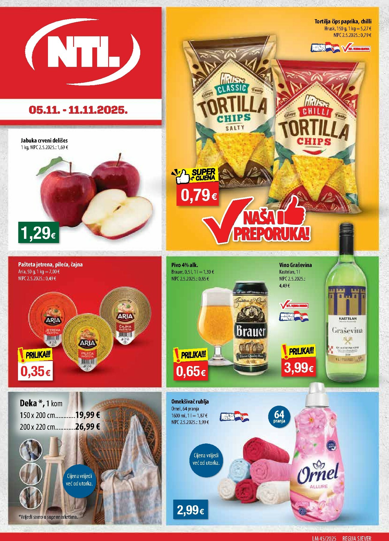 ntl - Prelistajte katalog NTL - Sjever, vrijedi od 05.11. do 11.11.