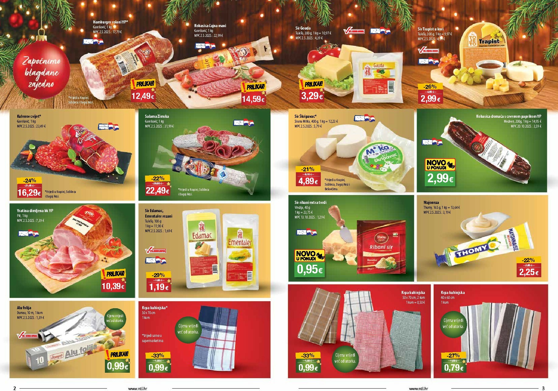 ntl - Prelistajte katalog NTL - Zapad, vrijedi od 03.12. do 09.12. - page: 2