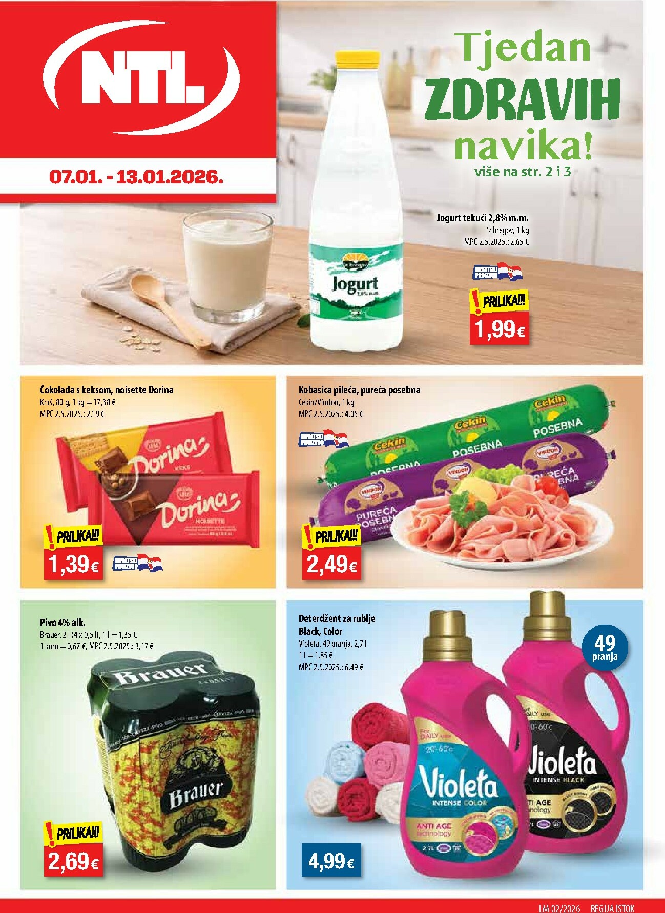 ntl - Prelistajte katalog NTL - Istok, vrijedi od 07.01. do 13.01.