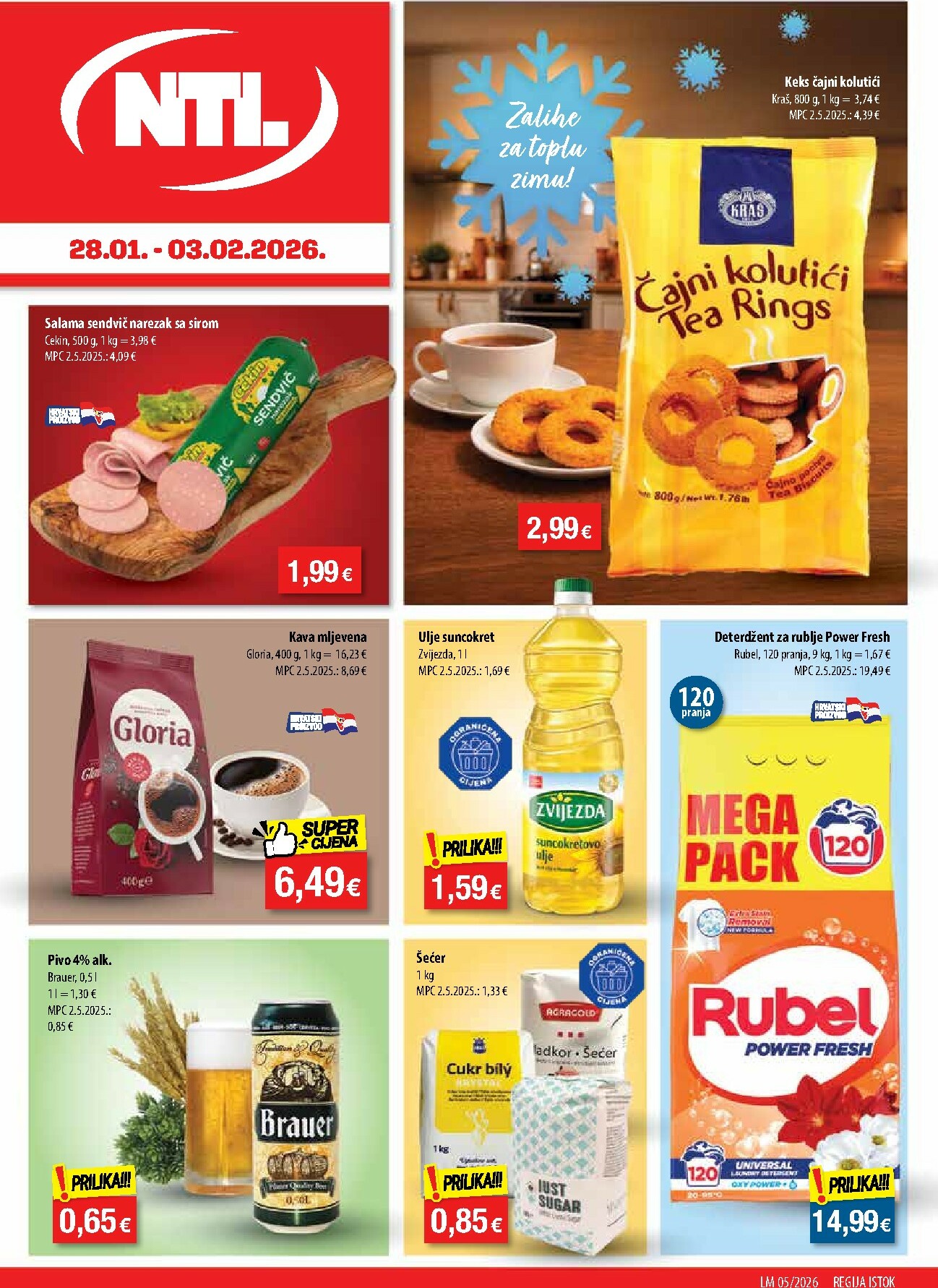 ntl - Prelistajte katalog NTL - Istok, vrijedi od 28.01. do 03.02.