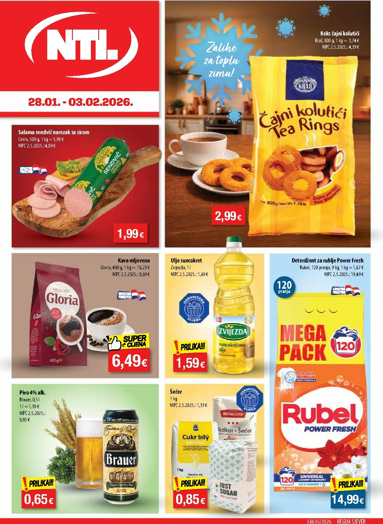 ntl - Prelistajte katalog NTL - Sjever, vrijedi od 28.01. do 03.02.