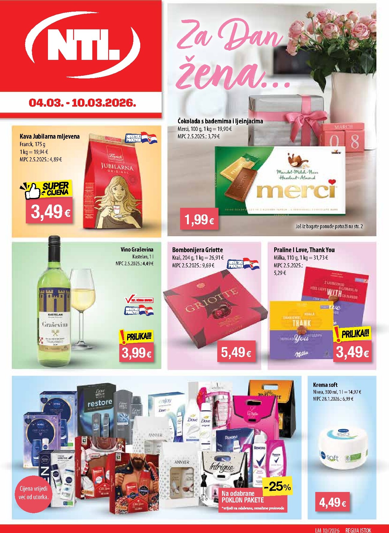 ntl - Prelistajte katalog NTL - Istok, vrijedi od 04.03.2026 do 10.03.2026