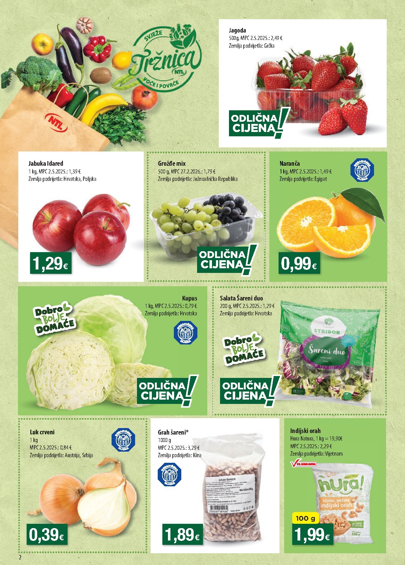 ntl - Prelistajte katalog NTL - Maxi tjedna ponuda, vrijedi od 18.03.2026 do 24.03.2026 - page: 2