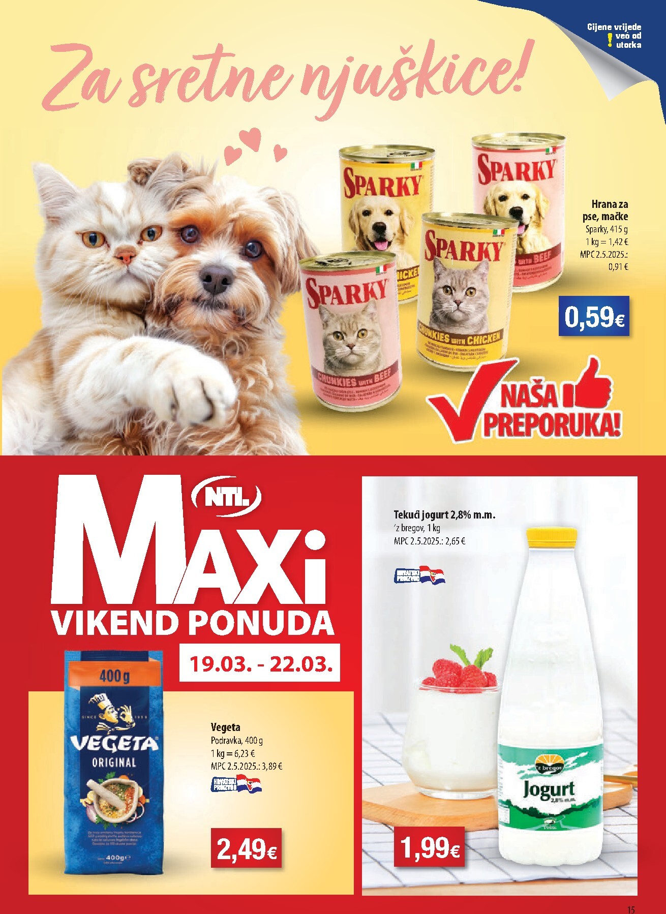 ntl - Prelistajte katalog NTL - Maxi tjedna ponuda, vrijedi od 18.03.2026 do 24.03.2026 - page: 15