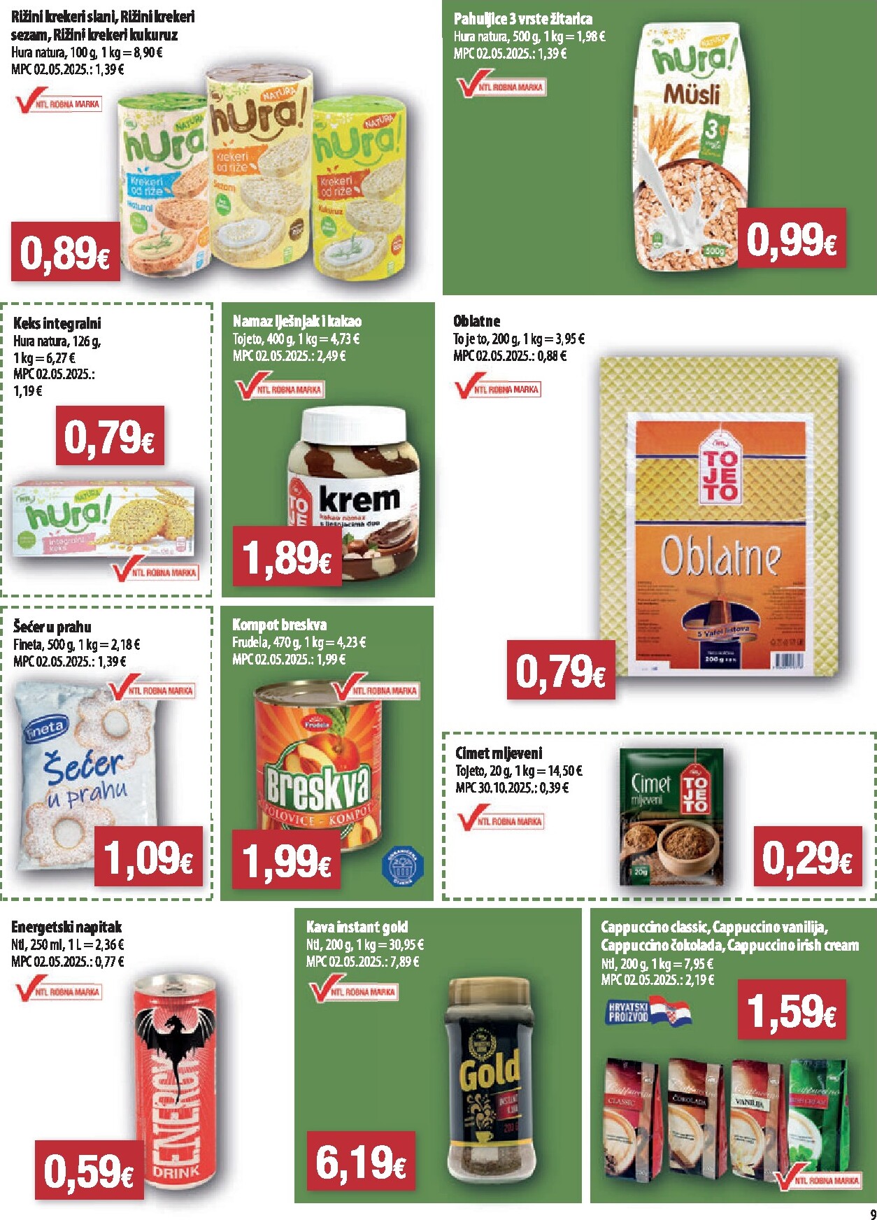 ntl - Aktualni NTL - Maxi tjedna ponuda katalog vrijedi od srijede 15.04.2026 do utorka 21.04.2026 - page: 9