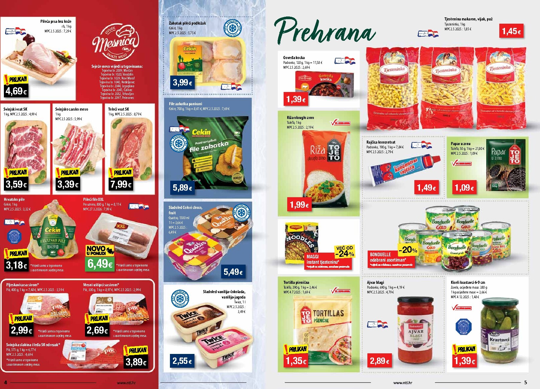 ntl - Aktualni NTL - Sjever katalog vrijedi od srijede 22.04.2026 do utorka 28.04.2026 - page: 3