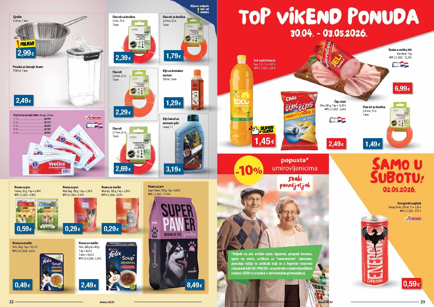 ntl - Aktualni NTL - Sjever katalog vrijedi od srijede 29.04.2026 do utorka 05.05.2026 - page: 12