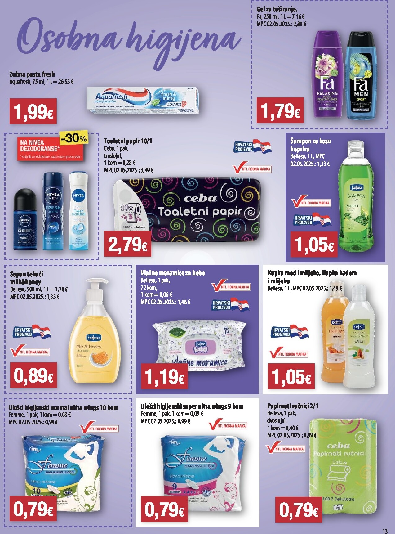 ntl - Aktualni NTL - Maxi tjedna ponuda katalog vrijedi od srijede 13.05.2026 do utorka 19.05.2026 - page: 13