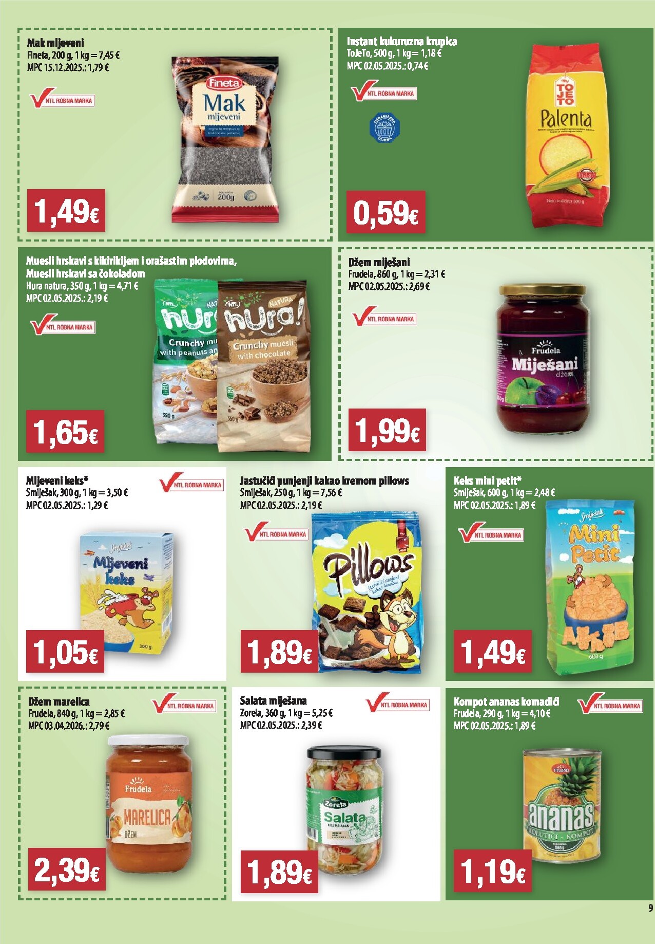 ntl - Aktualni NTL - Maxi tjedna ponuda katalog vrijedi od srijede 13.05.2026 do utorka 19.05.2026 - page: 9