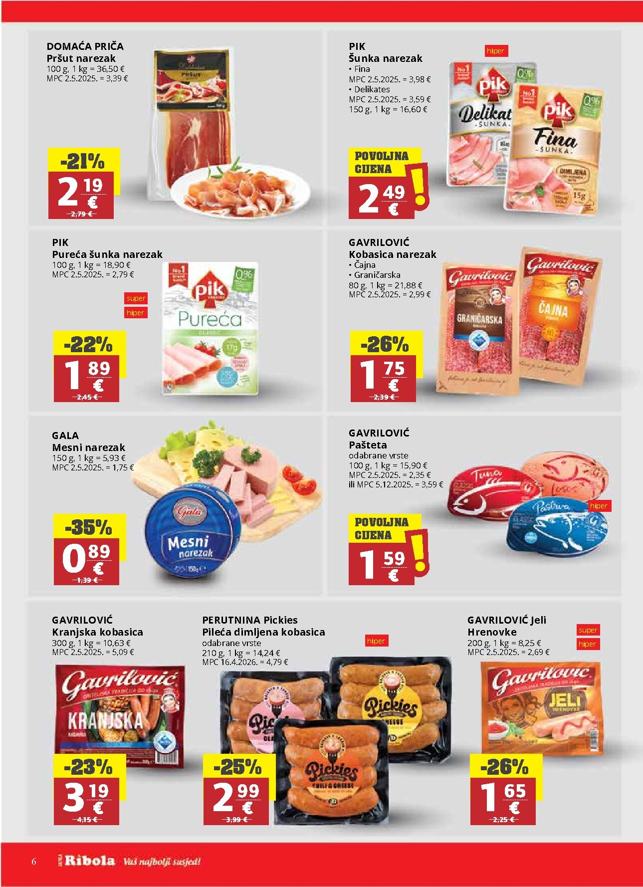 ribola - Novi Ribola katalog od srijede, 20.05.2026 do utorka, 26.05.2026 - page: 6