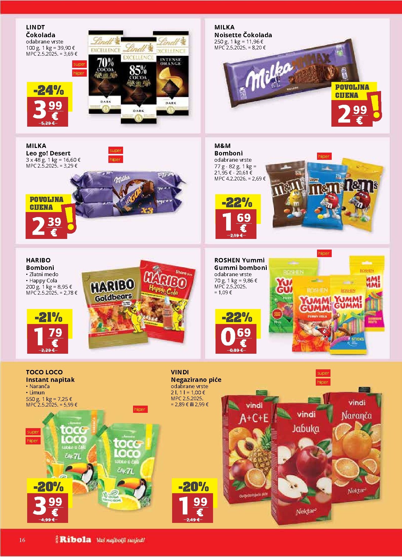 ribola - Novi Ribola - NADOLAZEĆI KATALOG katalog od srijede, 27.05.2026 do utorka, 02.06.2026 - page: 16