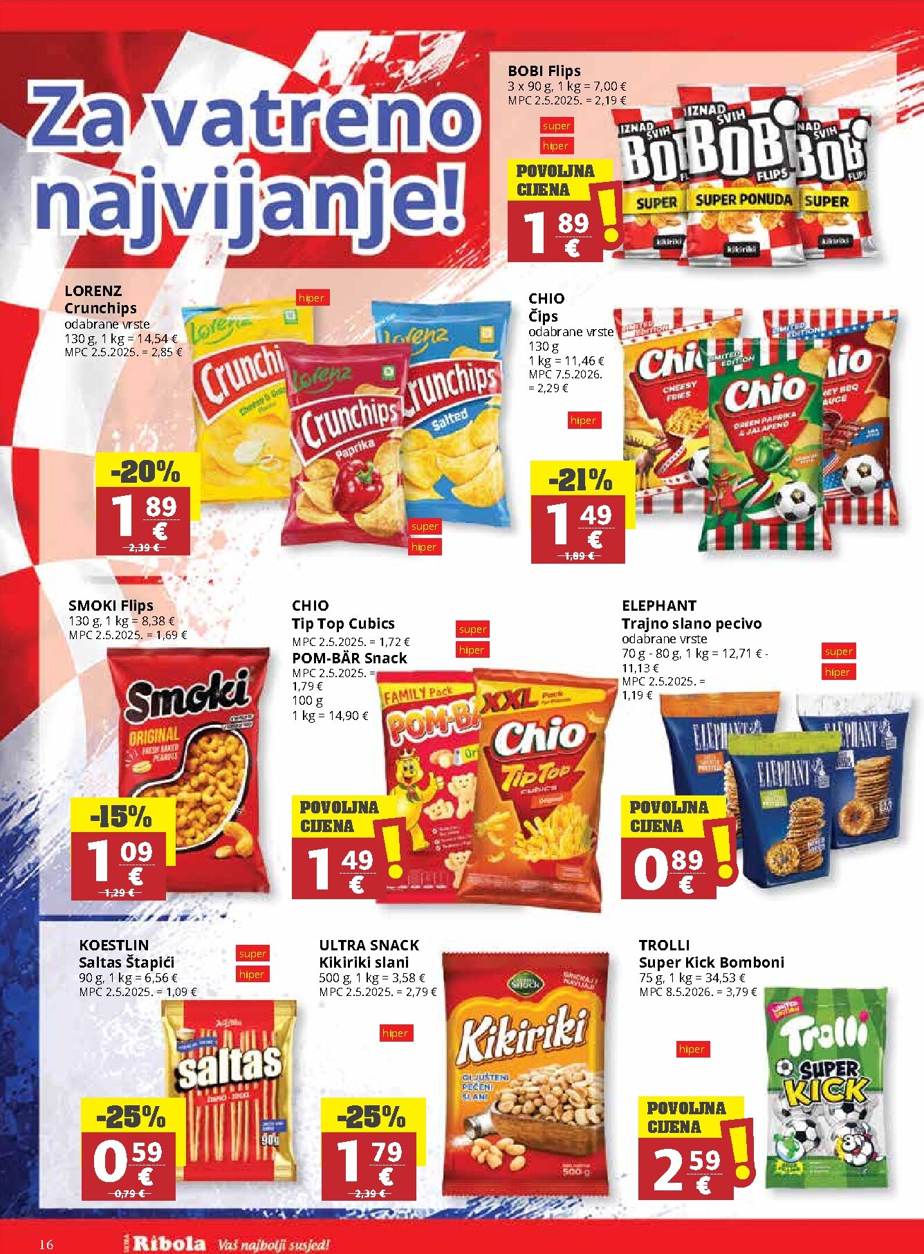 ribola - Novi Ribola katalog od srijede, 03.06.2026 do utorka, 09.06.2026 - page: 16