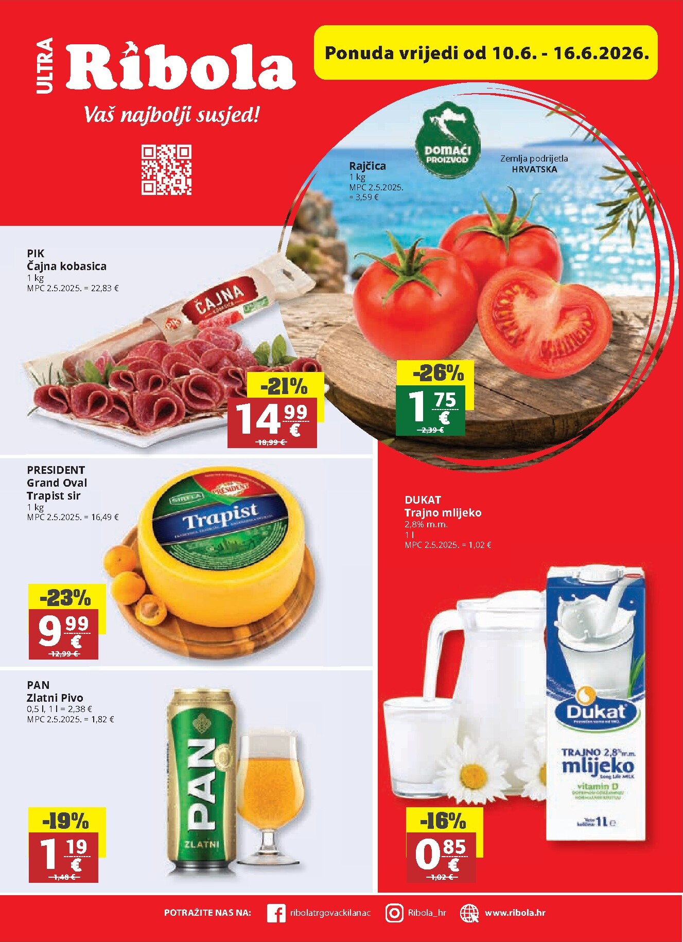 ribola - Novi Ribola katalog od srijede, 10.06.2026 do utorka, 16.06.2026