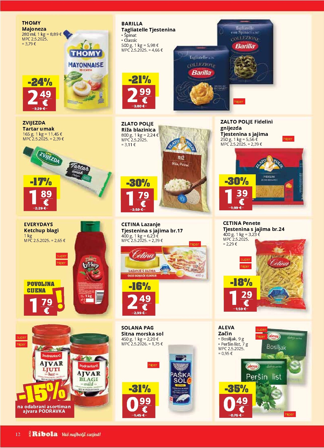 ribola - Novi Ribola katalog od srijede, 17.06.2026 do utorka, 23.06.2026 - page: 12