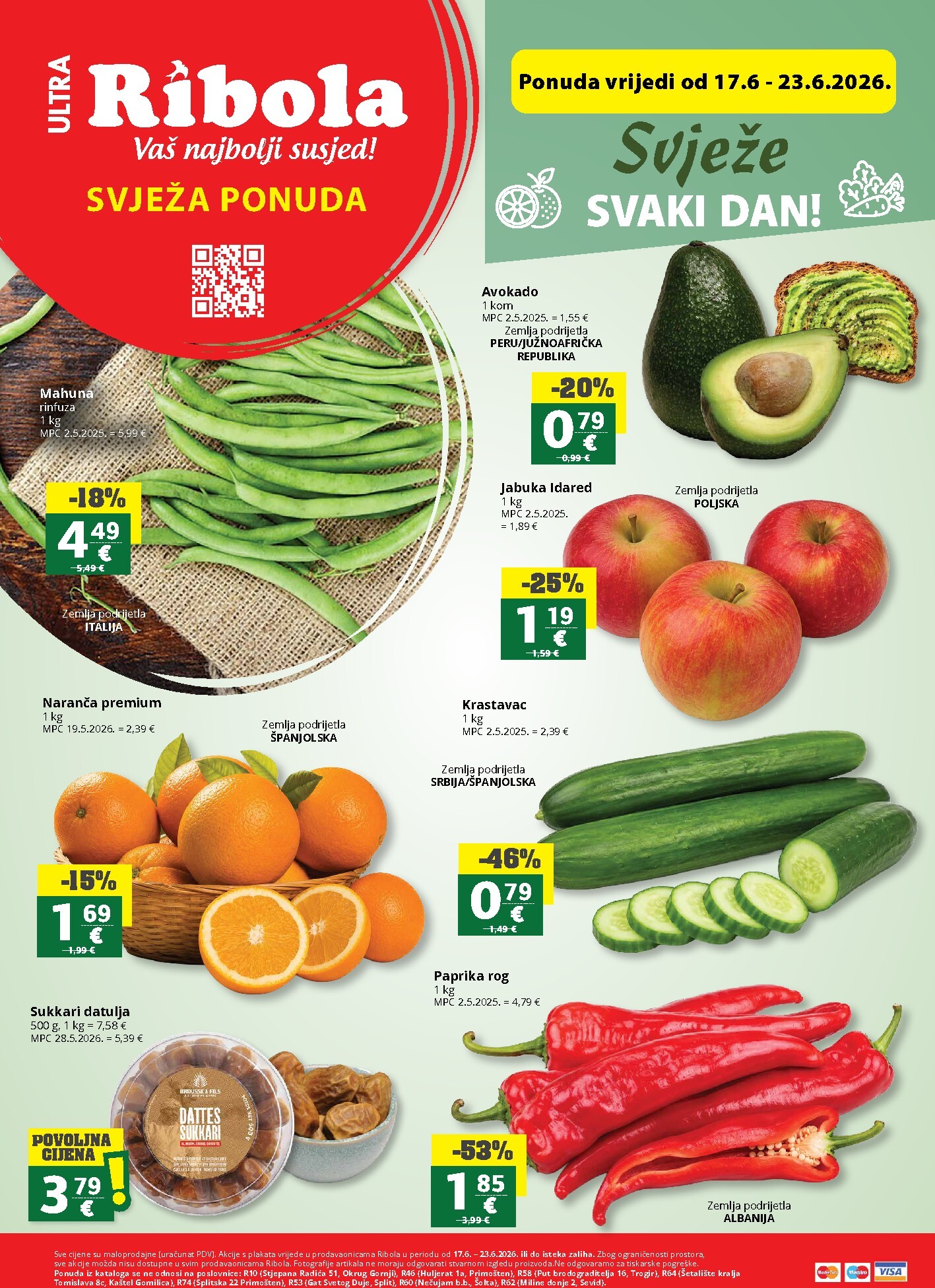 ribola - Aktualni katalog Ribola - Super ponuda od srijede, 17.06.2026 do utorka, 23.06.2026