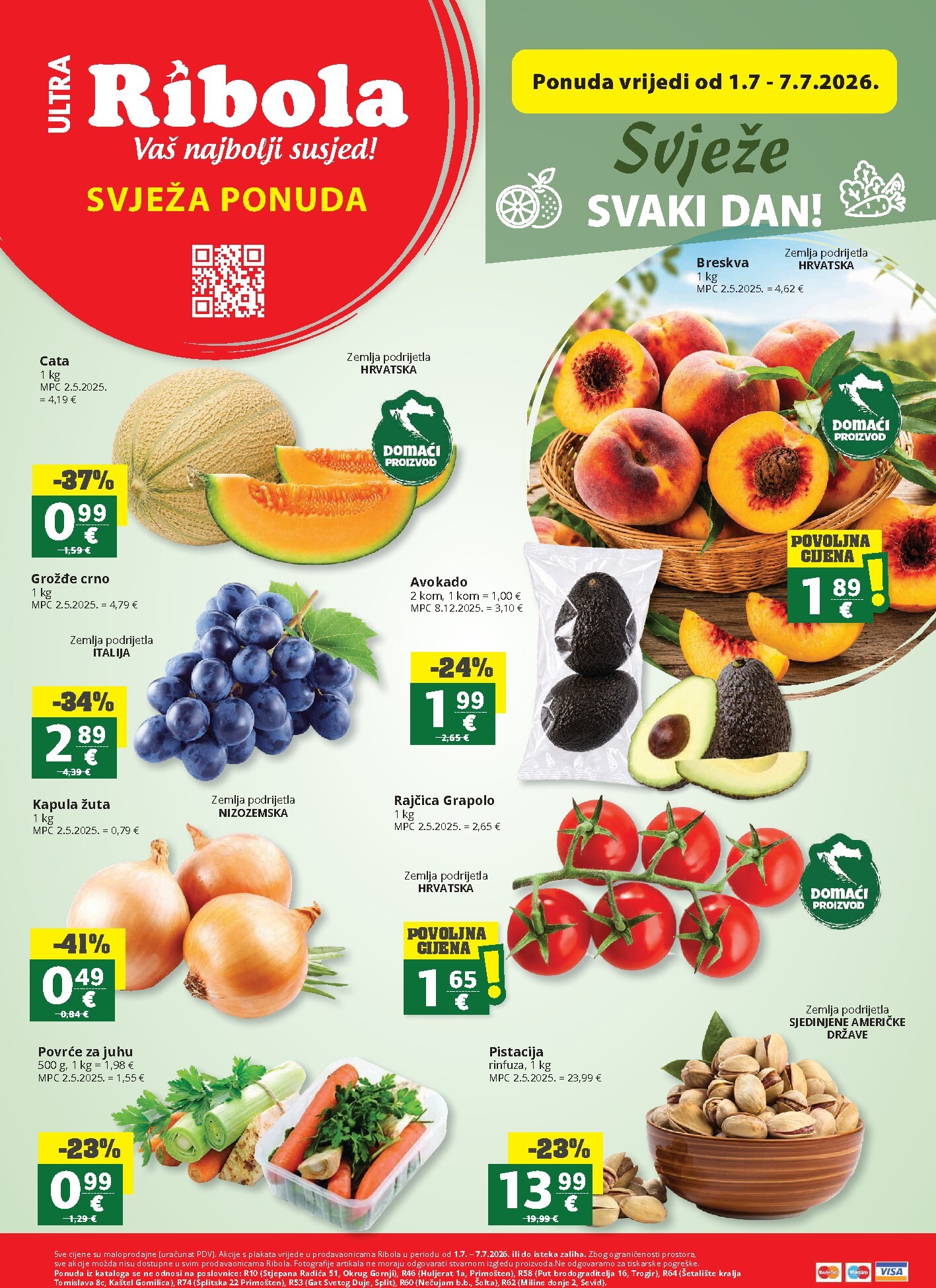 ribola - Aktualni katalog Ribola - Super ponuda od srijede, 01.07.2026 do utorka, 07.07.2026 - page: 1