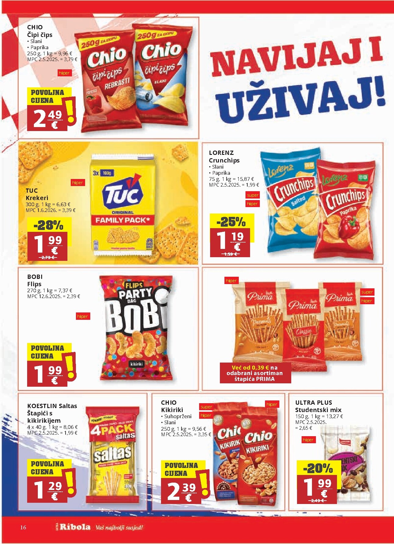 ribola - Aktualni katalog Ribola - Posebna ponuda od srijede, 08.07.2026 do utorka, 21.07.2026 - page: 16