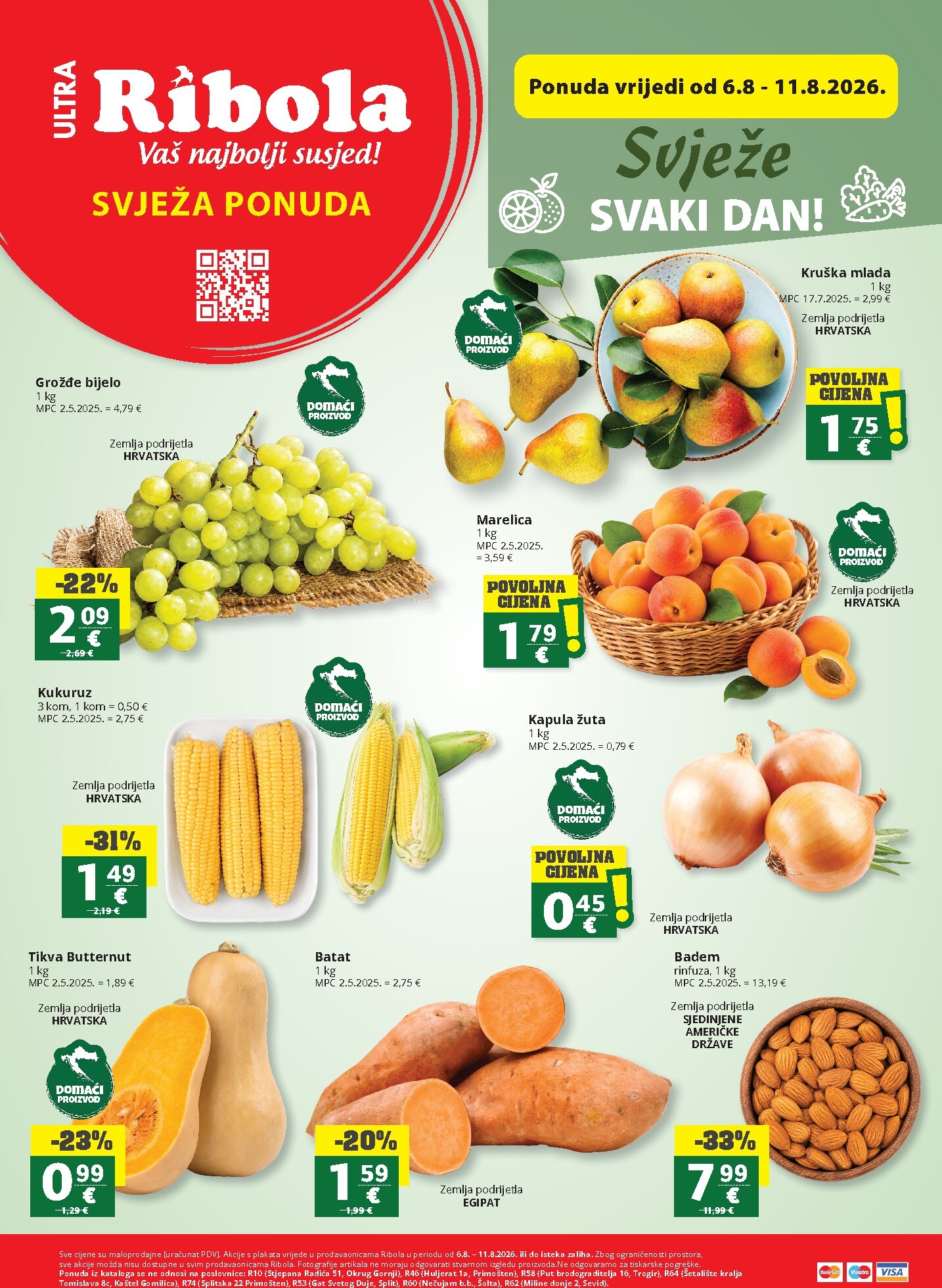 ribola - Novi Ribola - Svježa ponuda katalog od četvrtka, 06.08.2026 do utorka, 11.08.2026