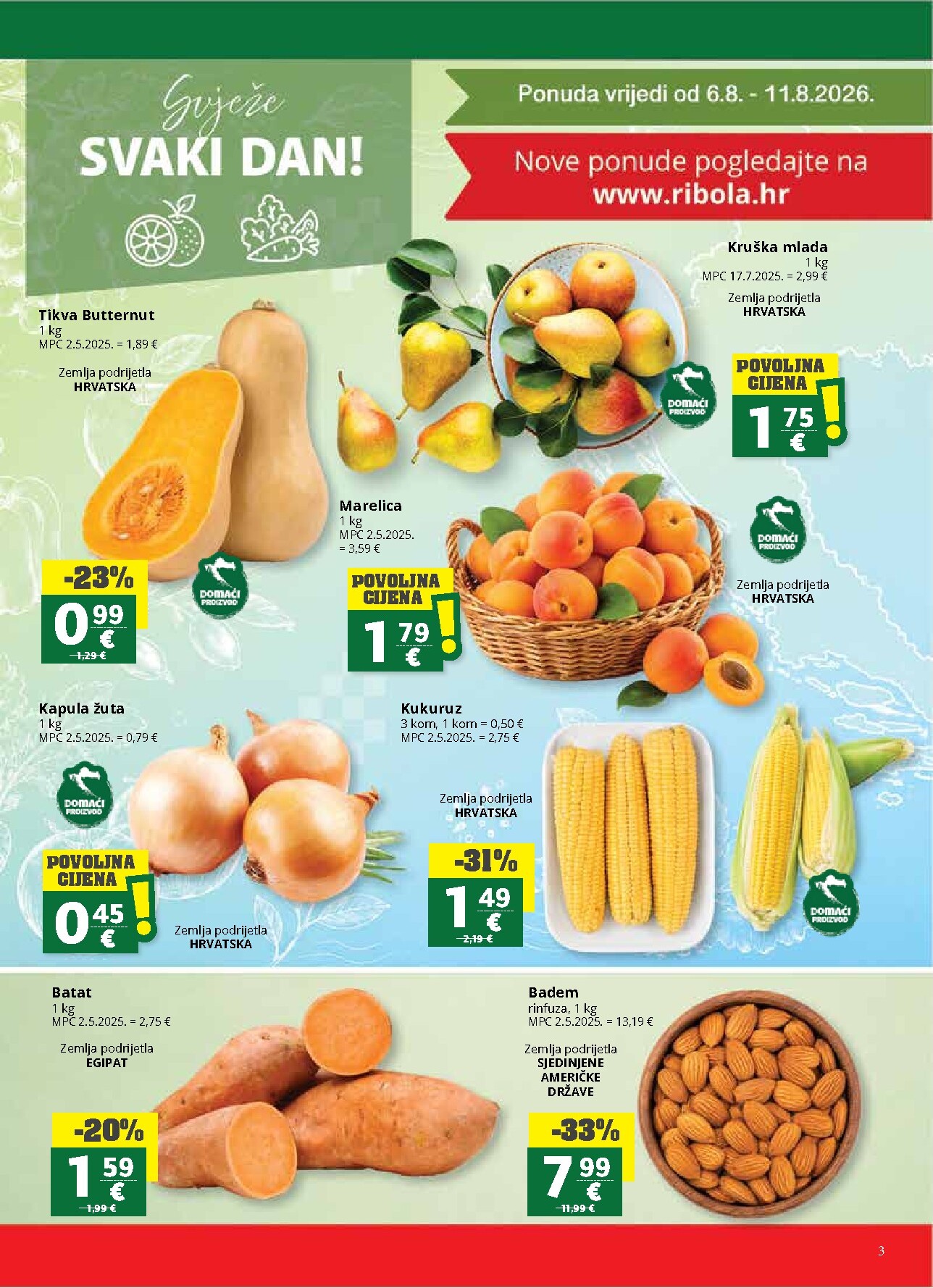 ribola - Novi Ribola katalog od četvrtka, 06.08.2026 do utorka, 18.08.2026 - page: 3