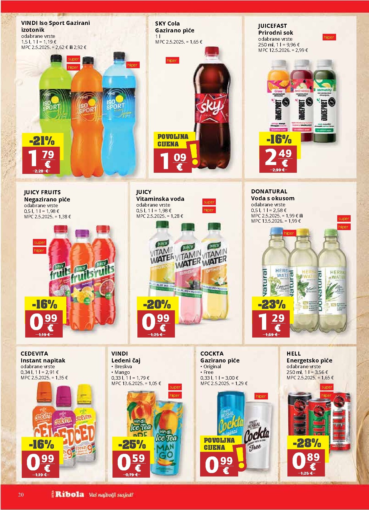 ribola - Novi Ribola katalog od četvrtka, 06.08.2026 do utorka, 18.08.2026 - page: 20