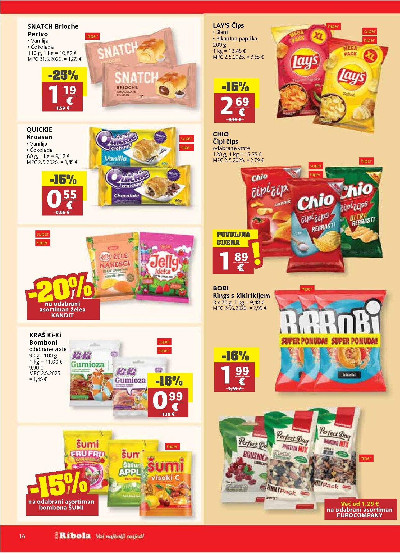 ribola - Novi Ribola katalog od četvrtka, 06.08.2026 do utorka, 18.08.2026 - page: 16