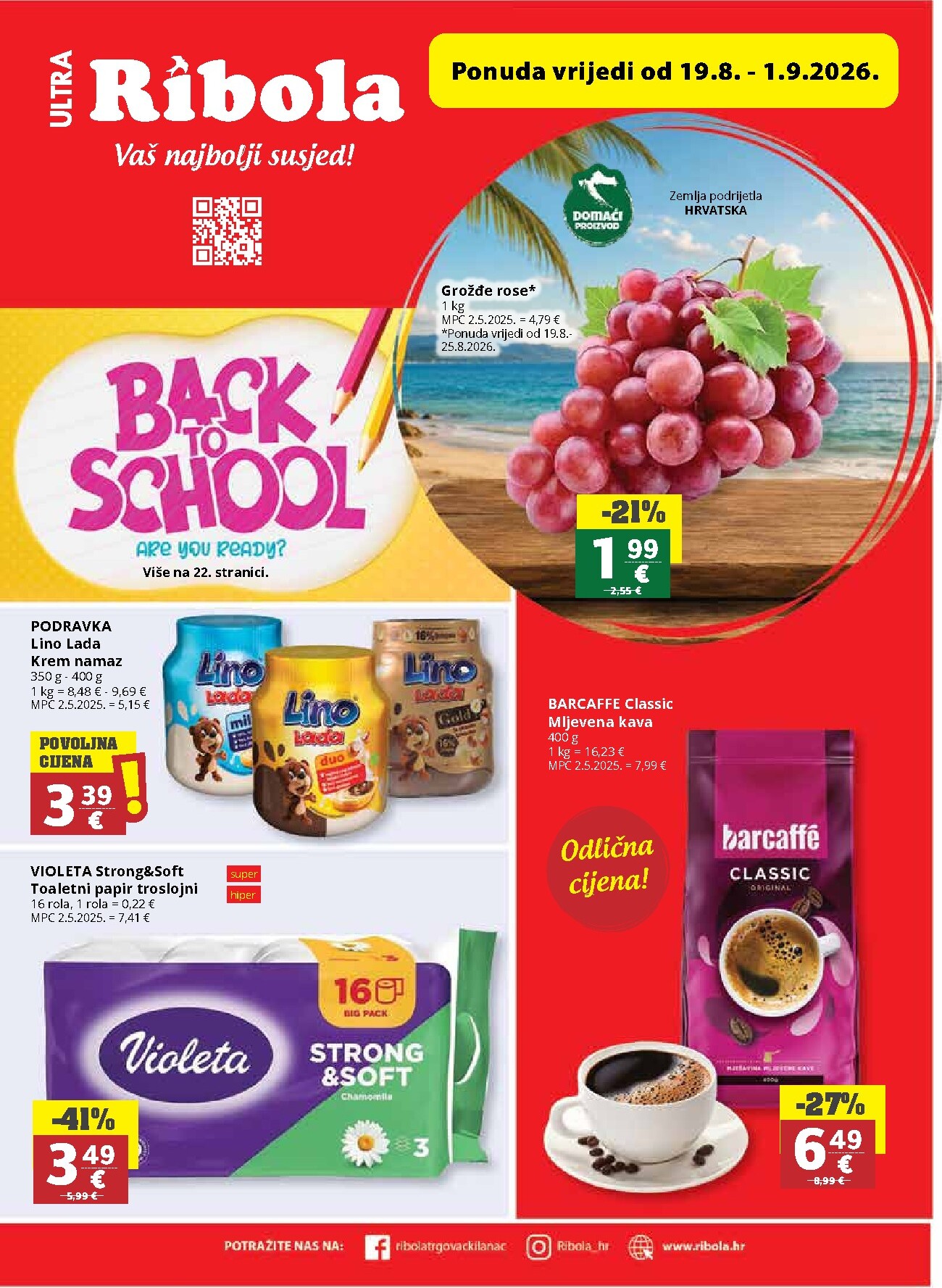 ribola - Novi Ribola katalog od srijede, 19.08.2026 do utorka, 01.09.2026