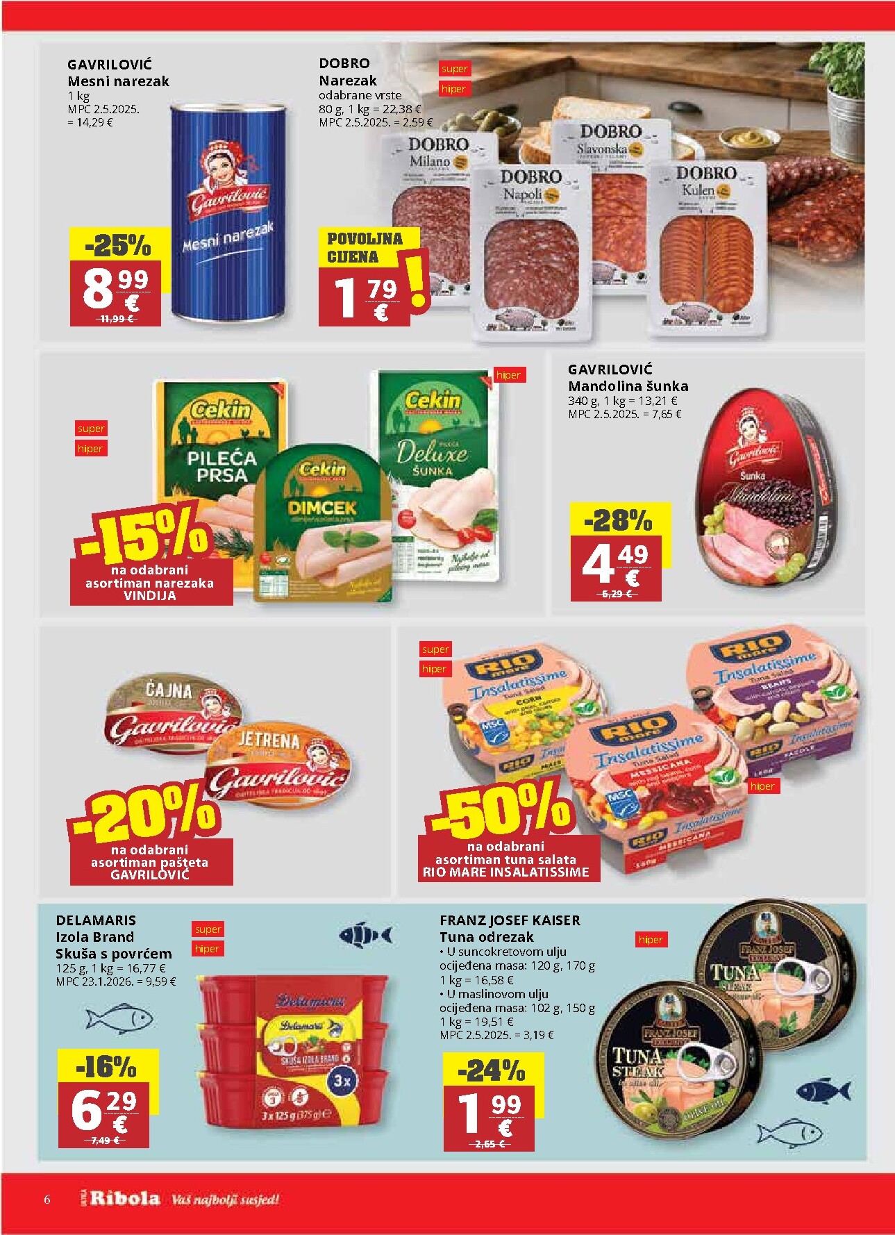 ribola - Aktualni katalog Ribola od srijede, 19.08.2026 do utorka, 01.09.2026 - page: 6