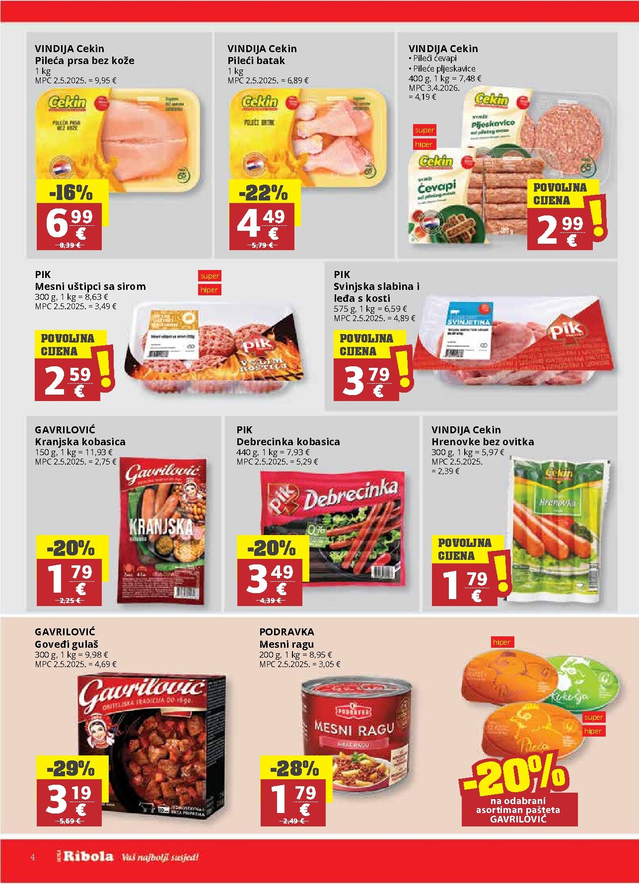 ribola - Novi Ribola katalog od srijede, 16.09.2026 do utorka, 22.09.2026 - page: 4