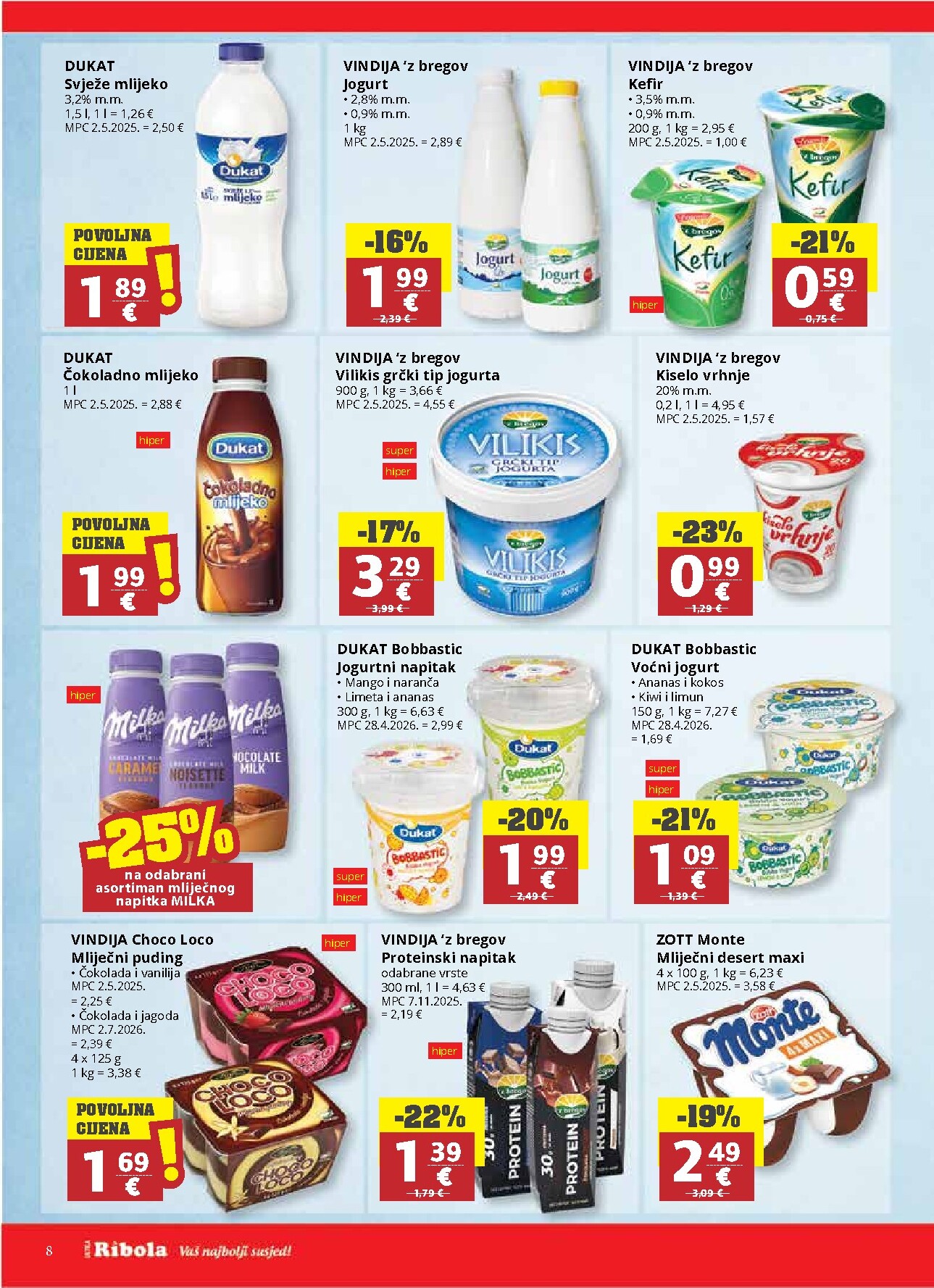 ribola - Novi Ribola katalog od srijede, 16.09.2026 do utorka, 22.09.2026 - page: 8