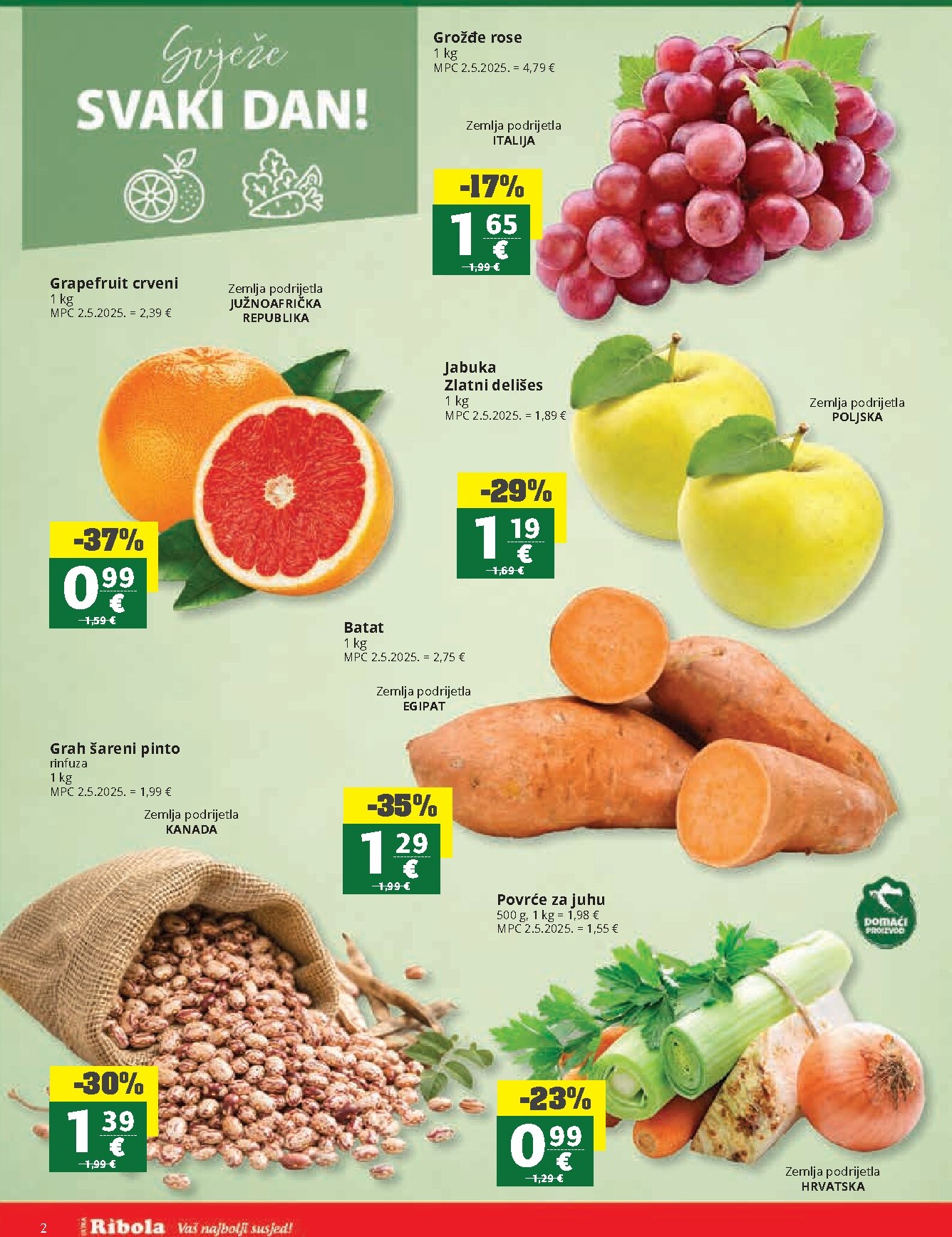 ribola - Novi Ribola katalog od srijede, 23.09.2026 do utorka, 29.09.2026 - page: 2