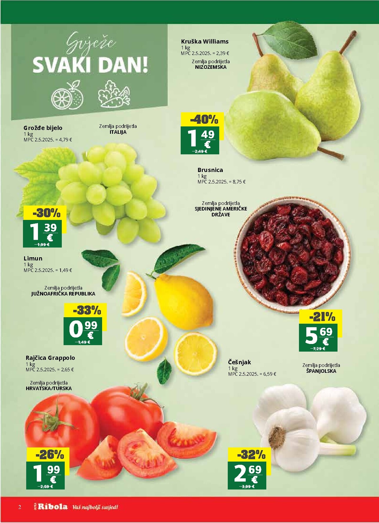 ribola - Novi Ribola katalog od srijede, 30.09.2026 do utorka, 06.10.2026 - page: 2