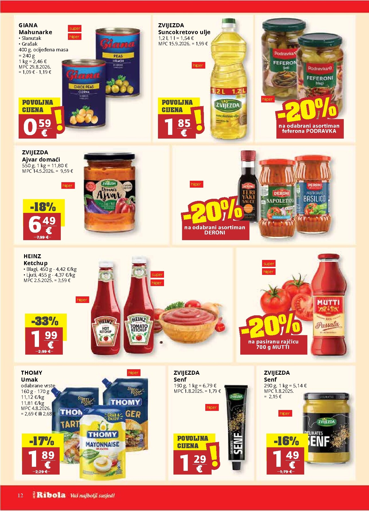 ribola - Novi Ribola katalog od srijede, 07.10.2026 do utorka, 13.10.2026 - page: 12