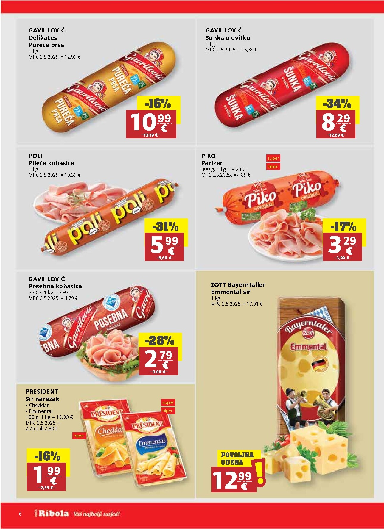 ribola - Novi Ribola katalog od srijede, 14.10.2026 do utorka, 20.10.2026 - page: 6