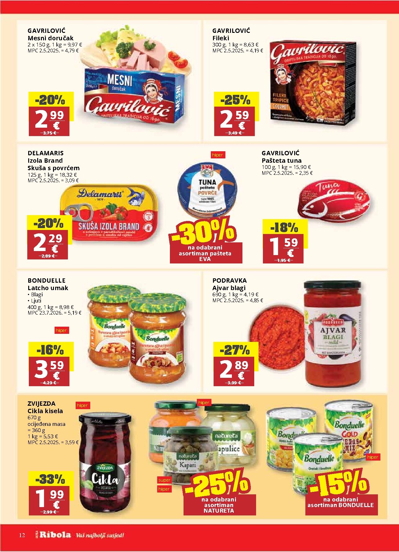 ribola - Novi Ribola katalog od srijede, 21.10.2026 do utorka, 27.10.2026 - page: 12