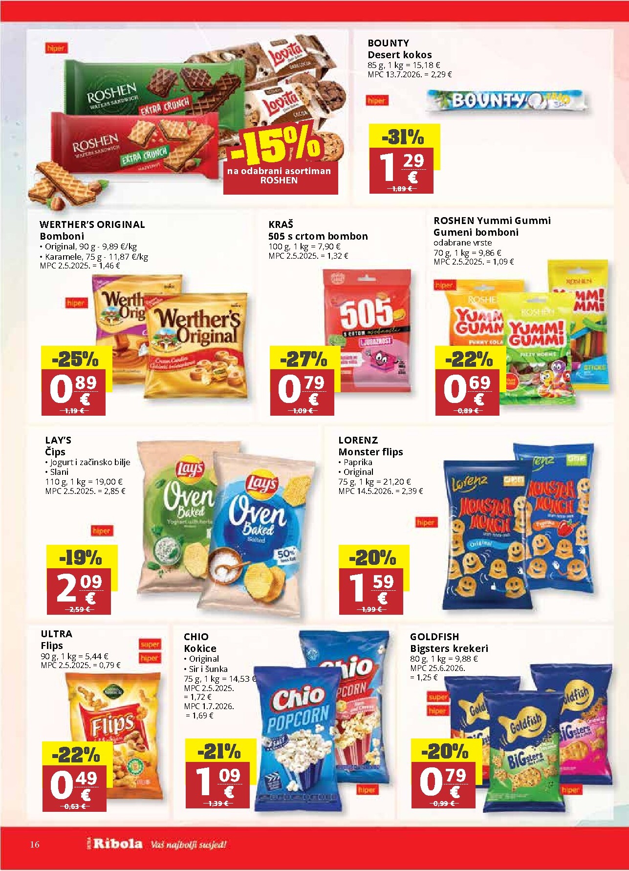 ribola - Novi Ribola katalog od srijede, 21.10.2026 do utorka, 27.10.2026 - page: 16