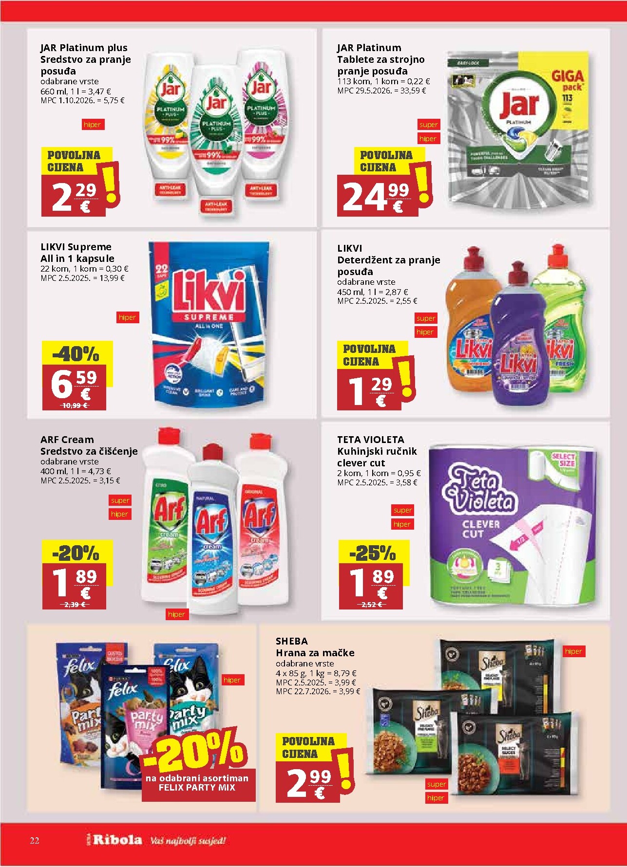 ribola - Novi Ribola katalog od srijede, 21.10.2026 do utorka, 27.10.2026 - page: 22