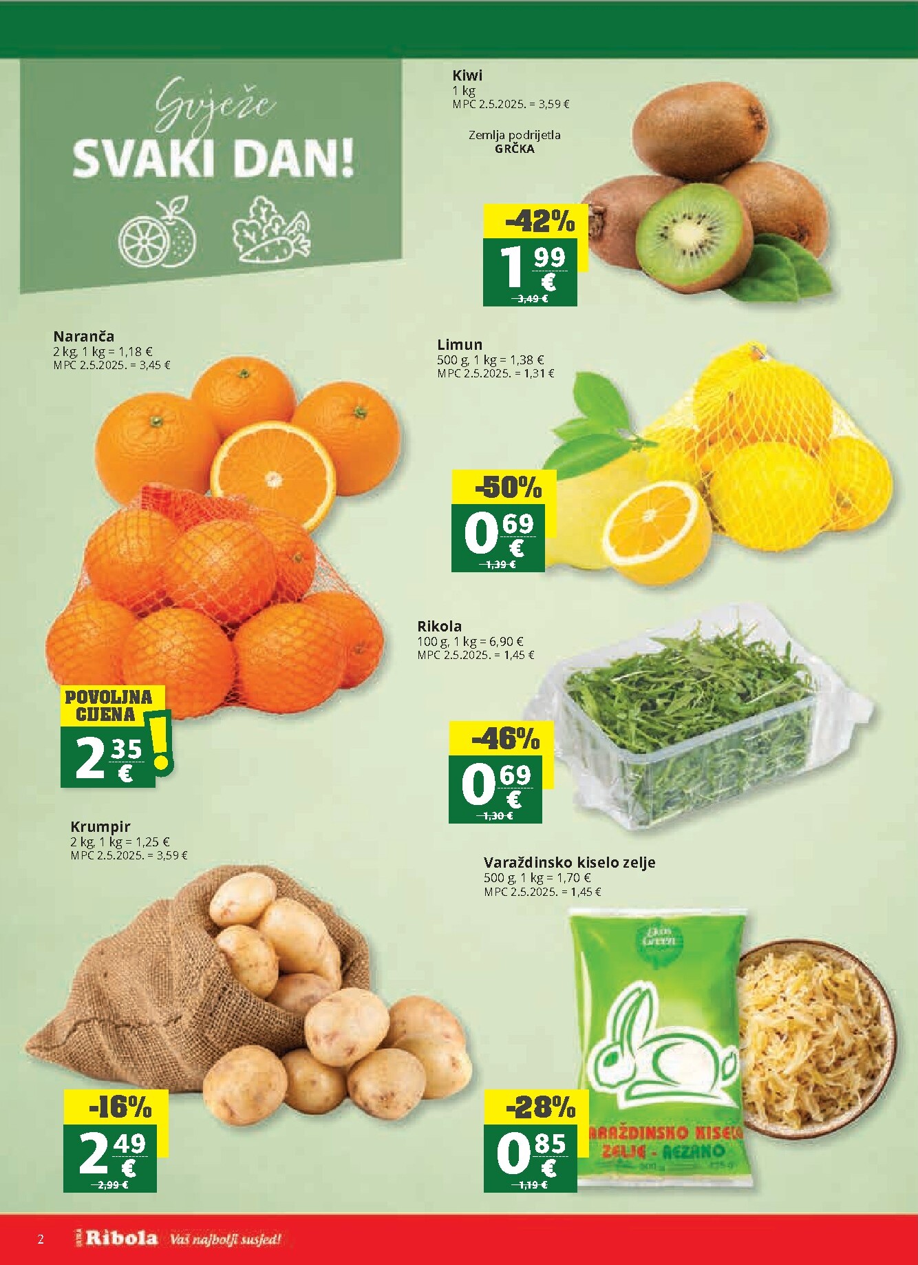ribola - Novi Ribola katalog od srijede, 28.10.2026 do utorka, 03.11.2026 - page: 2