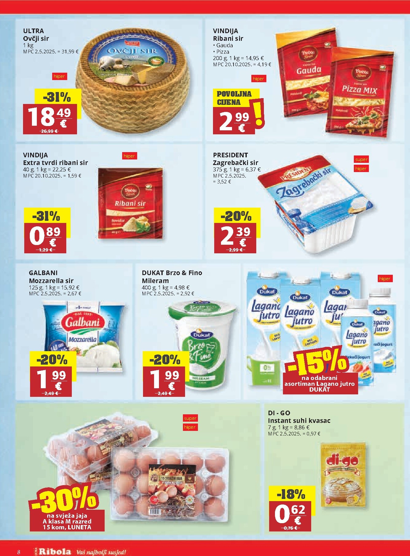 ribola - Novi Ribola katalog od srijede, 28.10.2026 do utorka, 03.11.2026 - page: 8