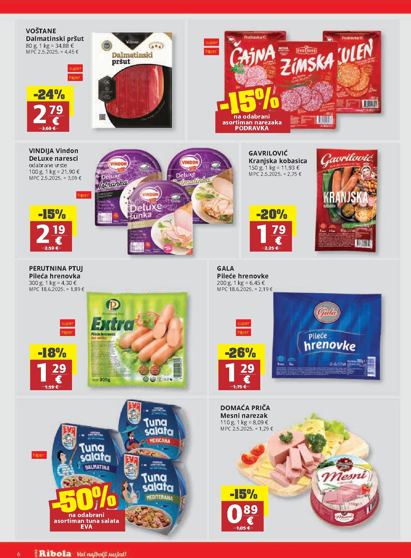ribola - Novi Ribola katalog od srijede, 28.10.2026 do utorka, 03.11.2026 - page: 6
