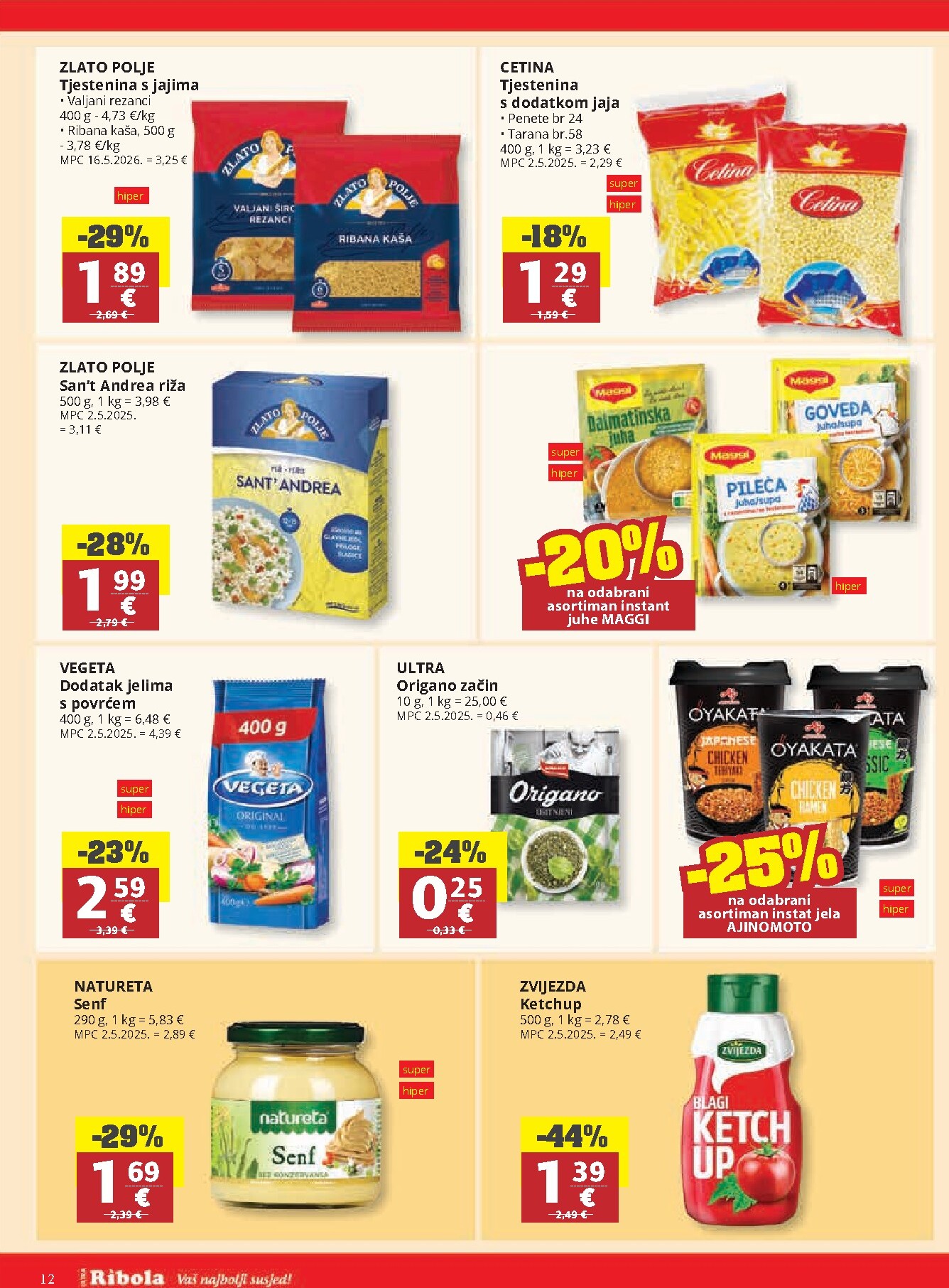 ribola - Novi Ribola katalog od srijede, 28.10.2026 do utorka, 03.11.2026 - page: 12