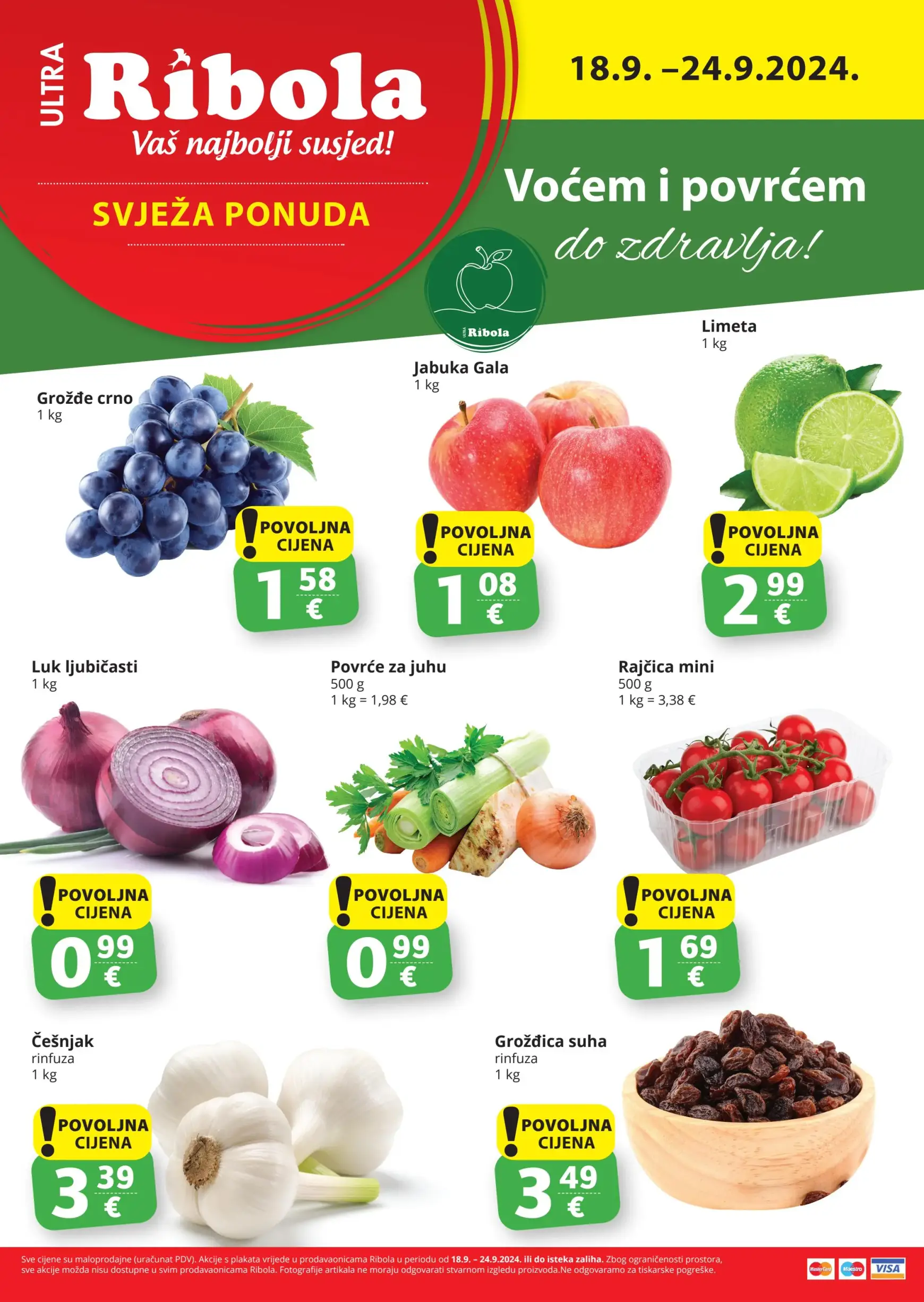 ribola - Novi katalog Ribola - Svježa ponuda 18.09. - 24.09. - page: 1