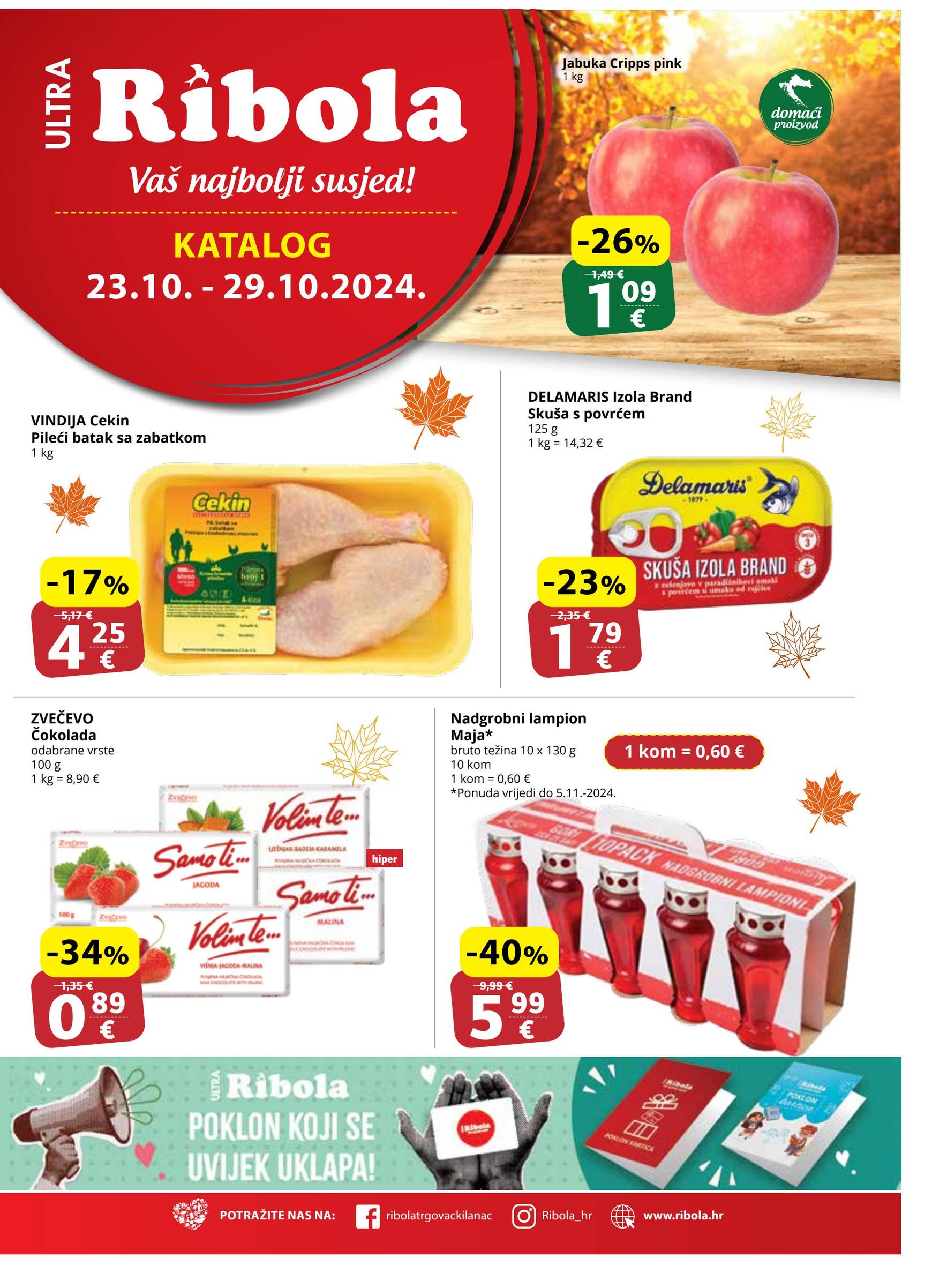 ribola - Ribola katalog vrijedi od 23.10. do 29.10.