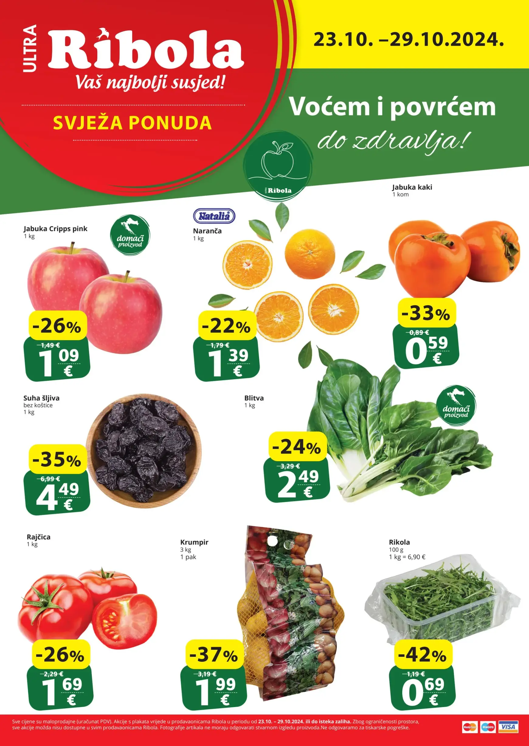 ribola - Ribola - Svježa ponuda katalog vrijedi od 23.10. do 29.10. - page: 1