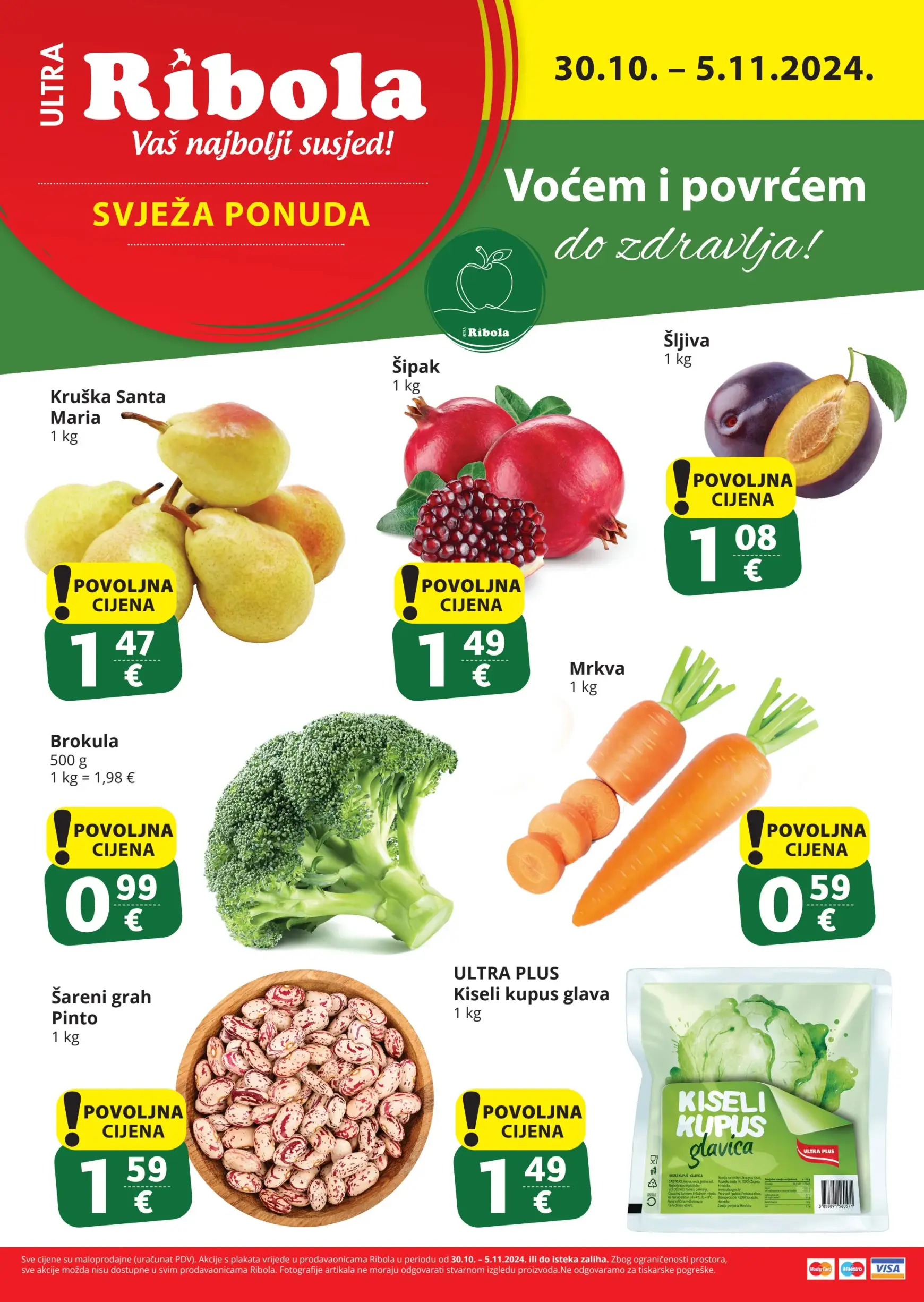 ribola - Ribola - Svježa ponuda katalog vrijedi od 30.10. do 05.11. - page: 1