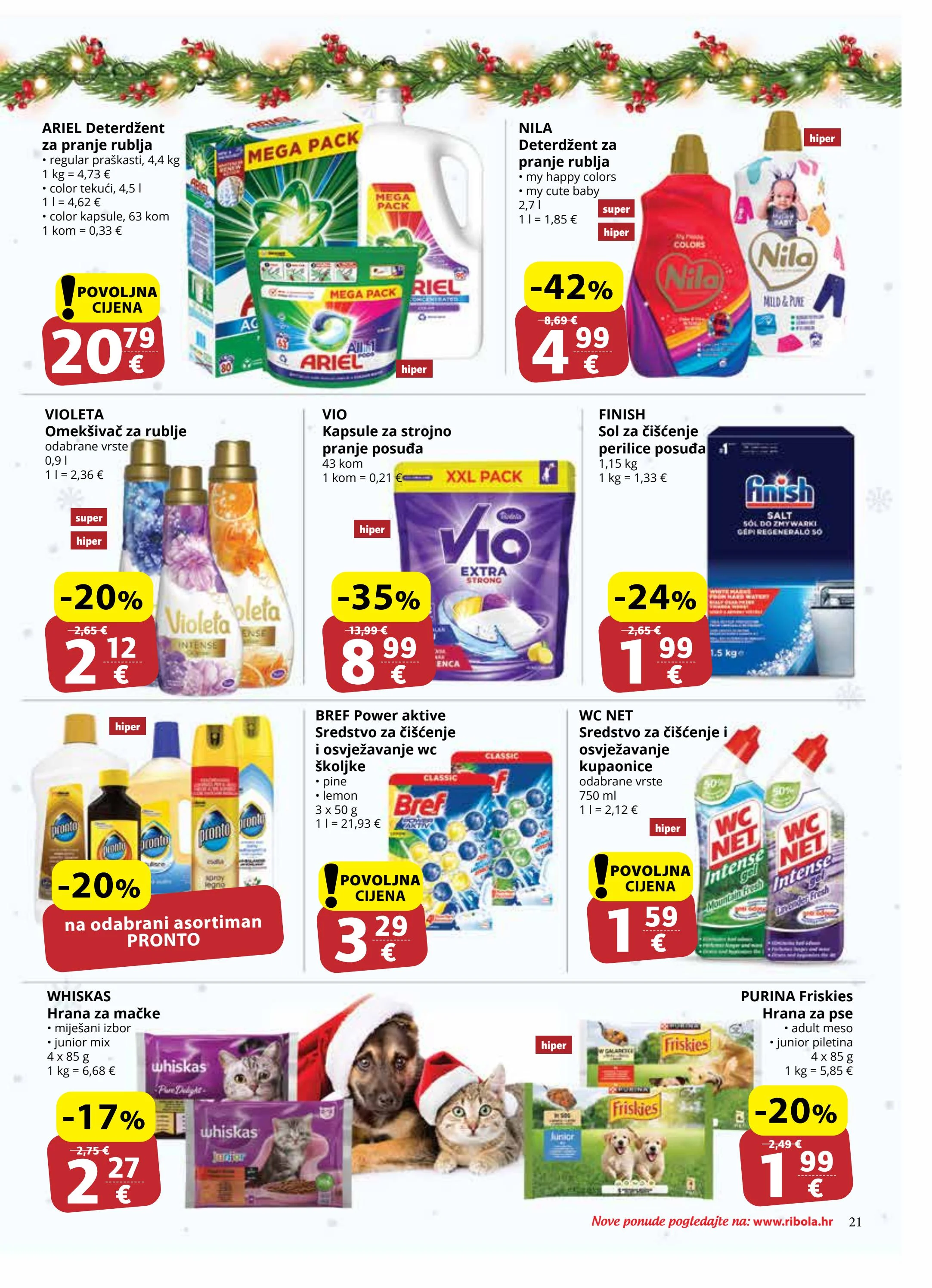 ribola - Ribola katalog vrijedi od 18.12. do 31.12. - page: 21