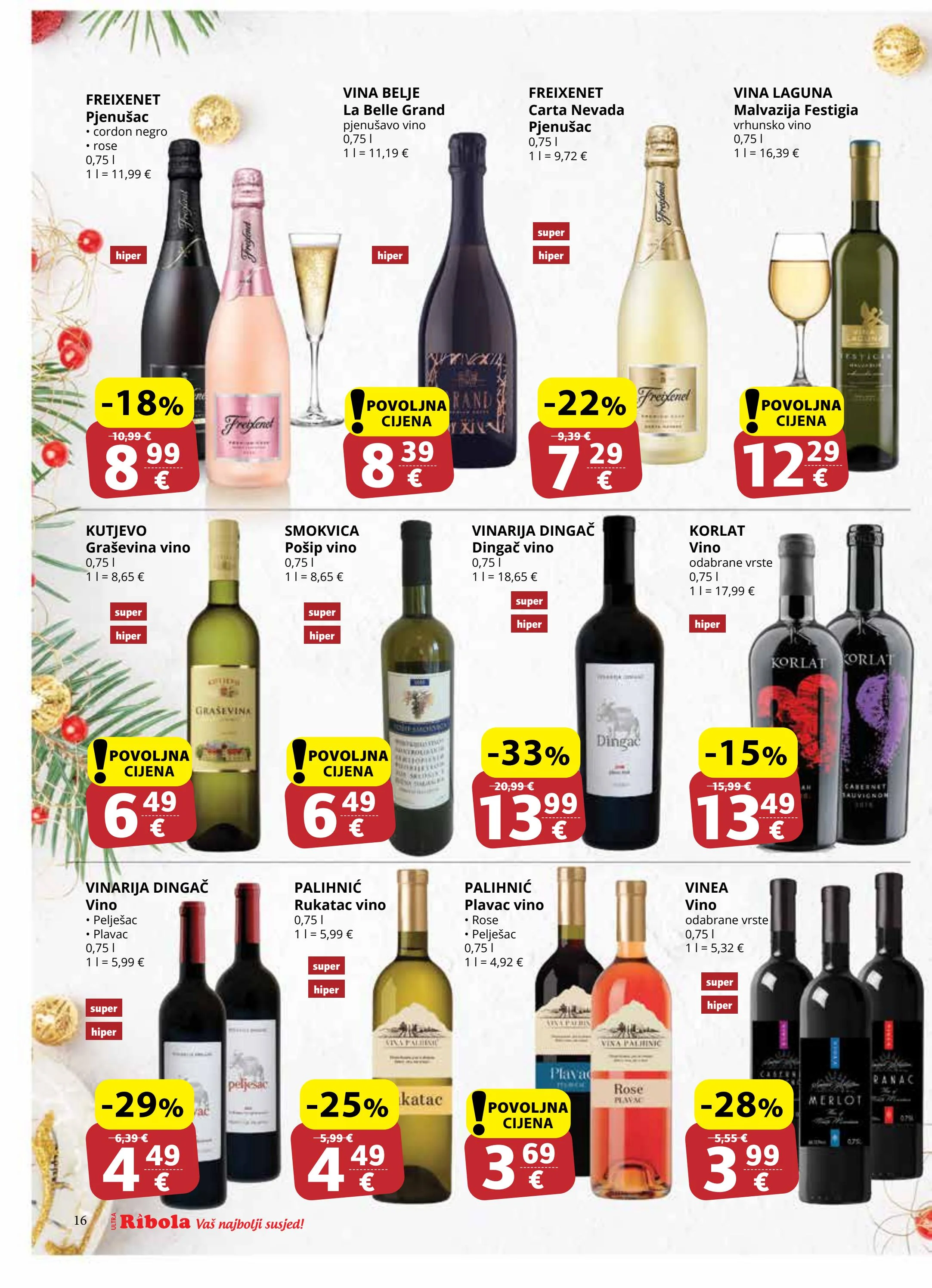 ribola - Ribola katalog vrijedi od 18.12. do 31.12. - page: 16