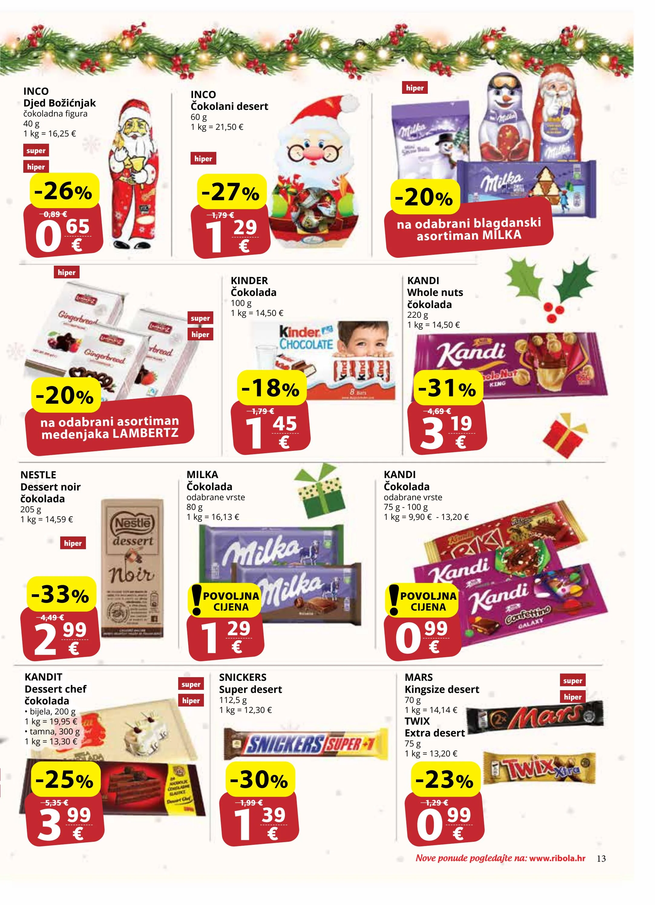 ribola - Ribola katalog vrijedi od 18.12. do 31.12. - page: 13