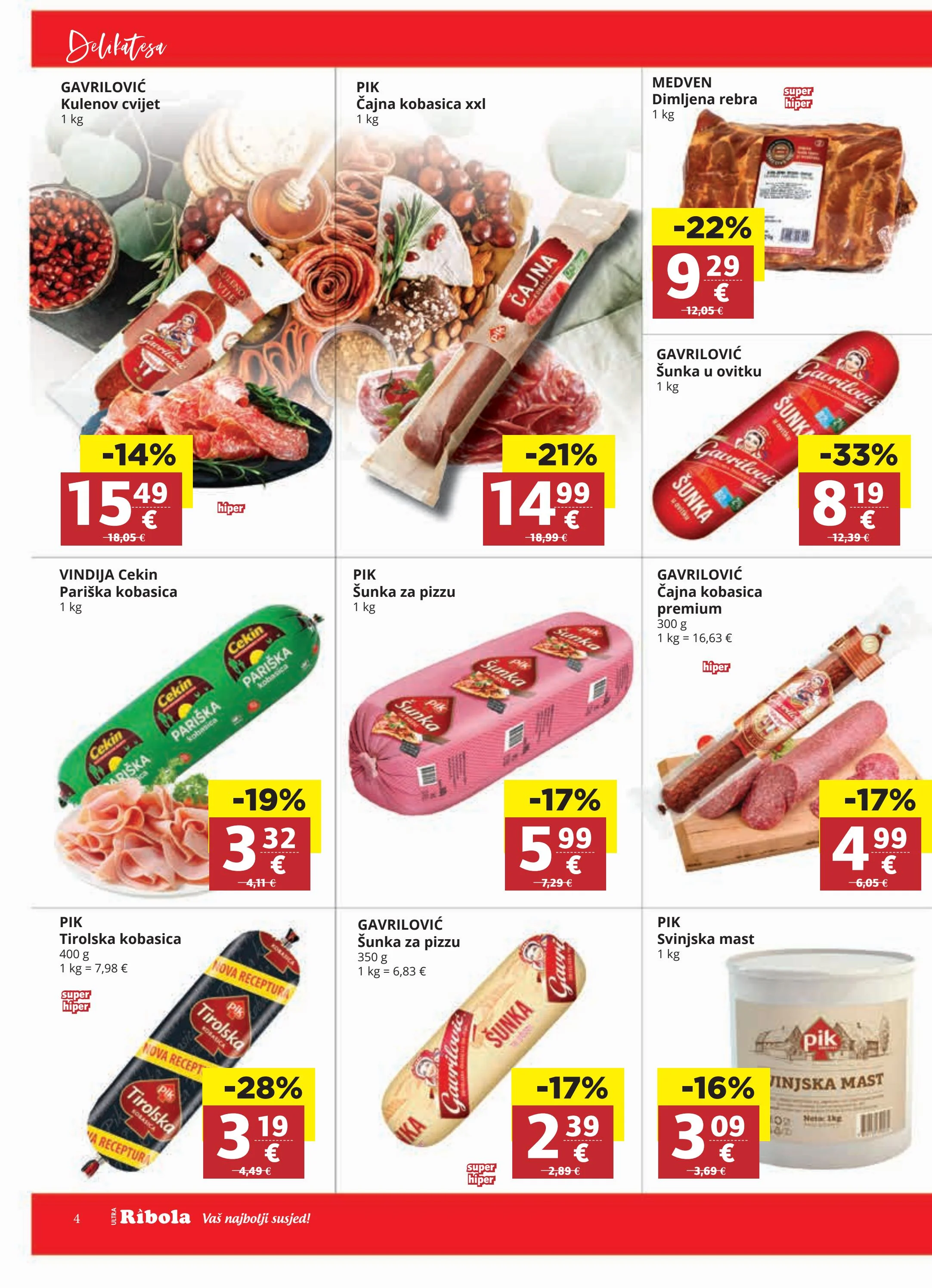 ribola - Ribola katalog vrijedi od 15.01. do 21.01. - page: 4