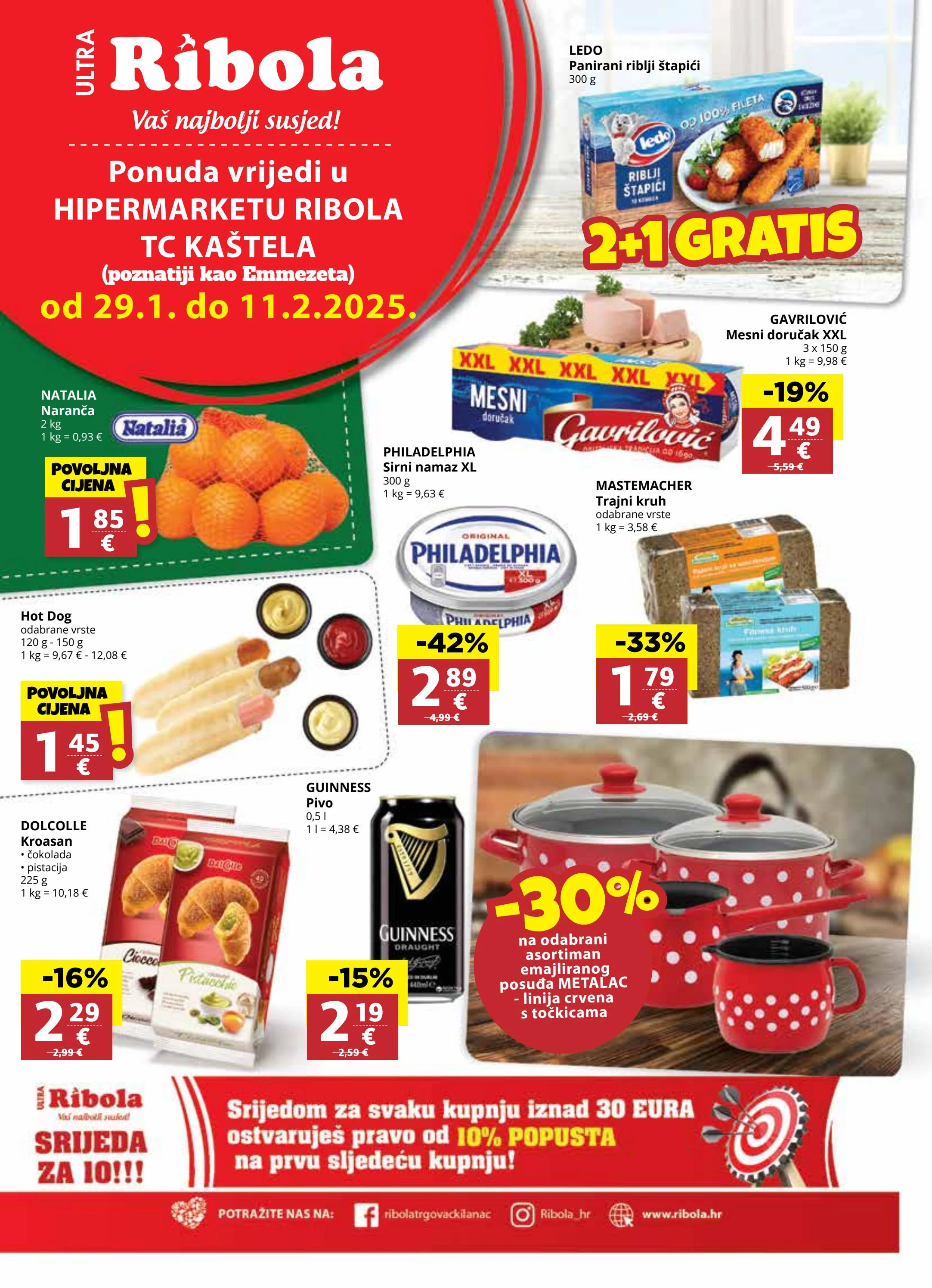 ribola - Ribola - Super ponuda TC Kaštela katalog vrijedi od 29.01. do 11.02.